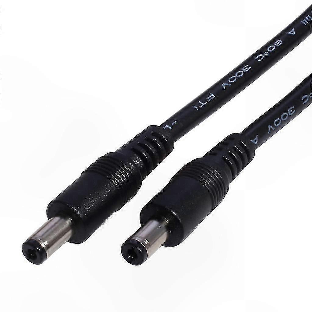 Dc5521 Adapterkabel (stecker-stecker, 18 Awg), 5,5 Mm X 2,1 Mm Stecker, Für Stromversorgung Und Energieanschluss