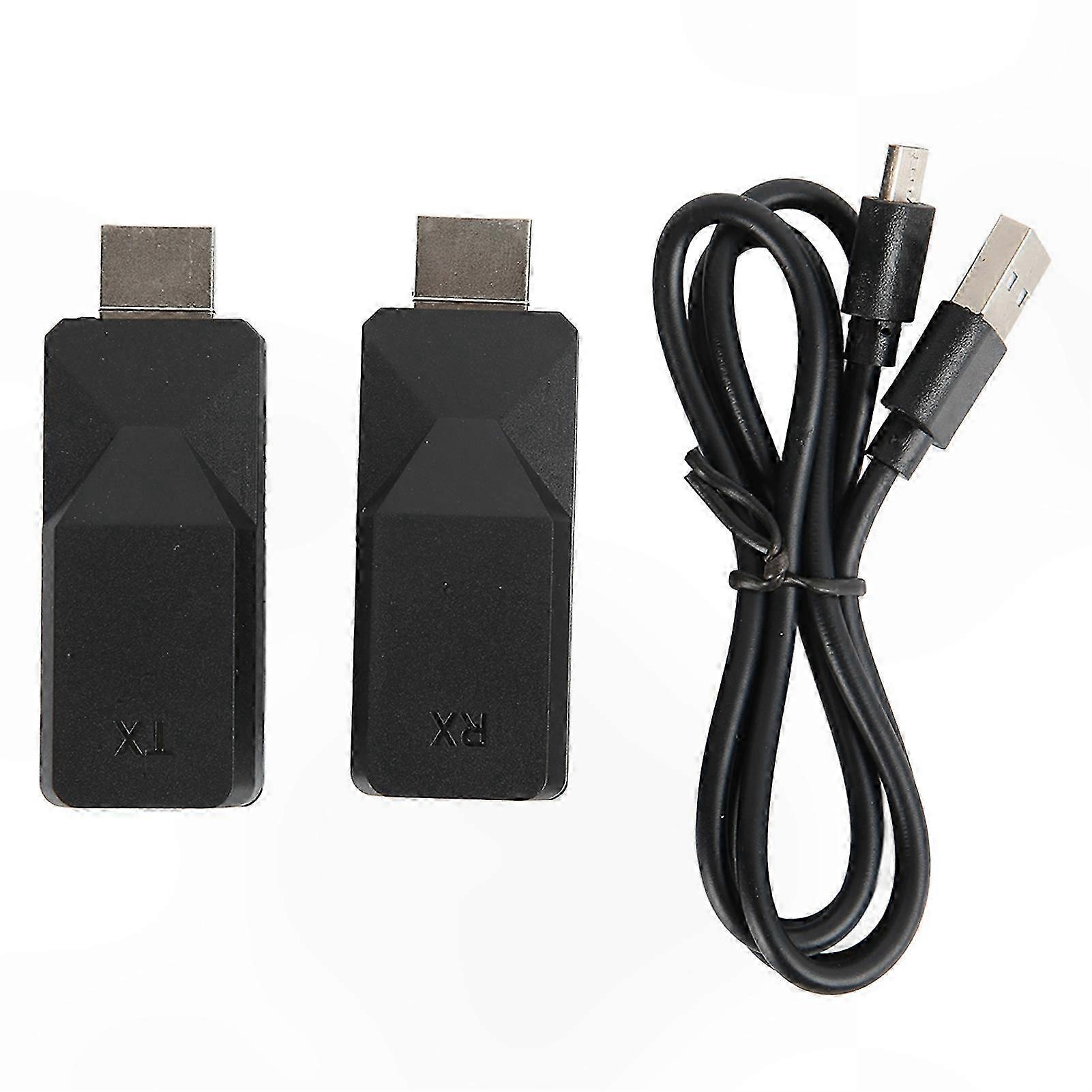50 M Cat5/cat6 Rj45 Ethernet Multimedia-extender Mit Transceiver-adapter Für Hochauflösende Videoübertragung