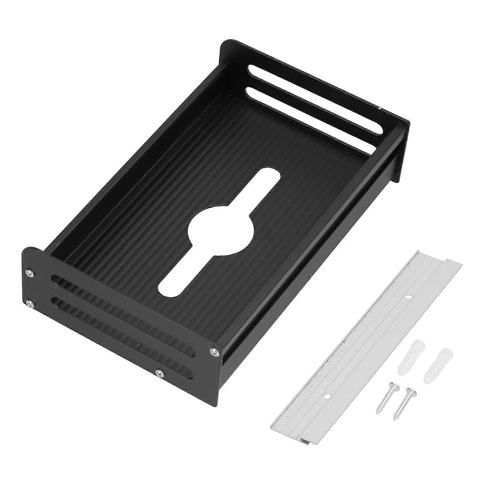 Rechteckiger, Wandmontierter Handtuchhalter Aus Aluminium, Wasserdichte Handyhalterung, Papierhandtuchrollenhalter, Wandhalterung