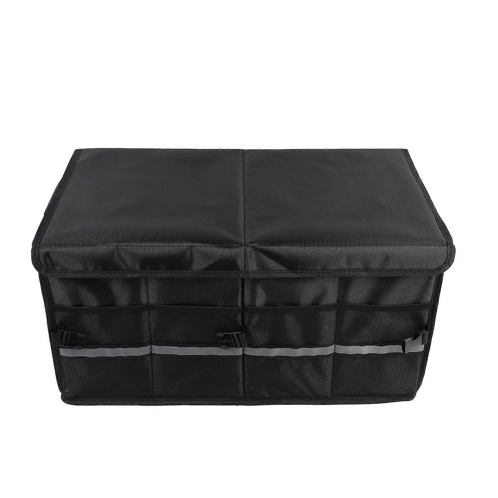 Große, Faltbare Aufbewahrungskiste (55 L), Multifunktionaler Organizer Aus Wasserdichtem Oxford-gewebe, Aufbewahrungsbox Mit Tragegriffen Für Reisen Und Camping.