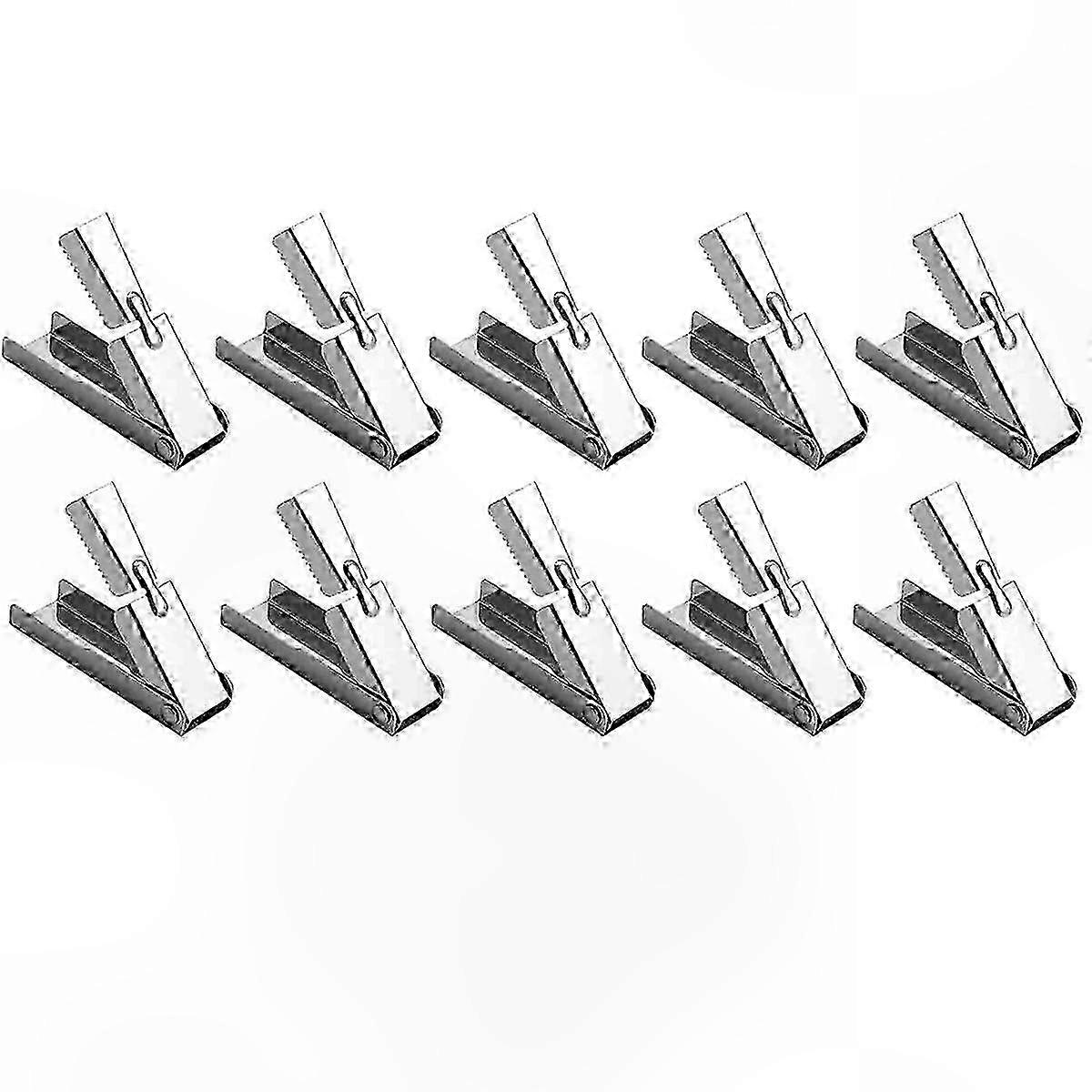 Set Mit 10 Edelstahl-küchenhelfern Zur Zubereitung Von Meeresfrüchten Und Schalentieren, Für Einfaches Und Schnelles Kochen.