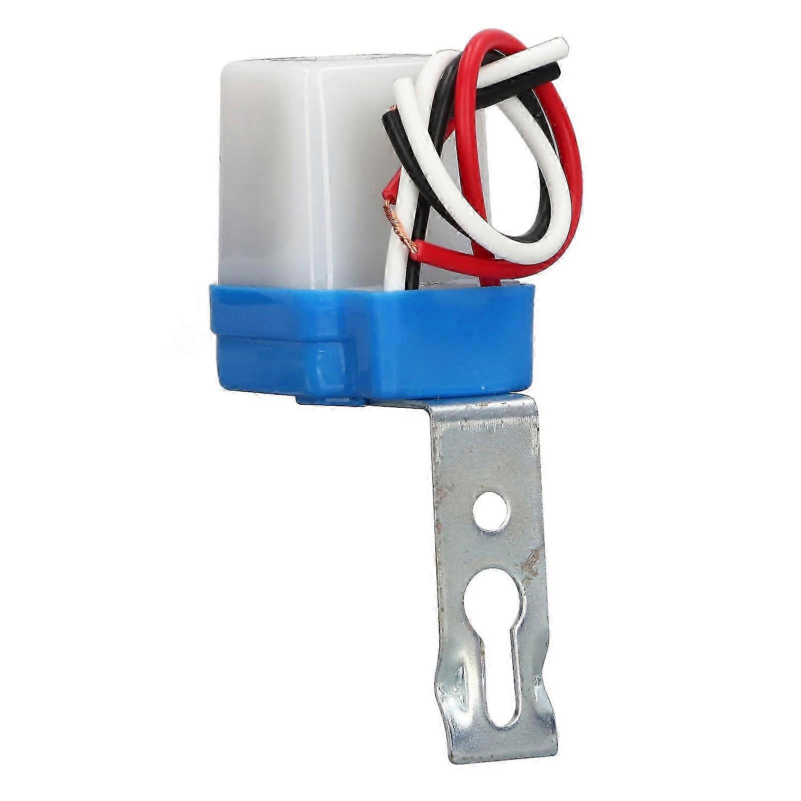 Lichtsensor Für Straßenbeleuchtung, Wasserdichter Dämmerungsschalter, Automatischer Nachtregler 220v 10a, Fotoelektrischer Sensor Für Straßenbeleuchtung, Tag-/nachtsteuerung, Robust Und Zuverlässig.