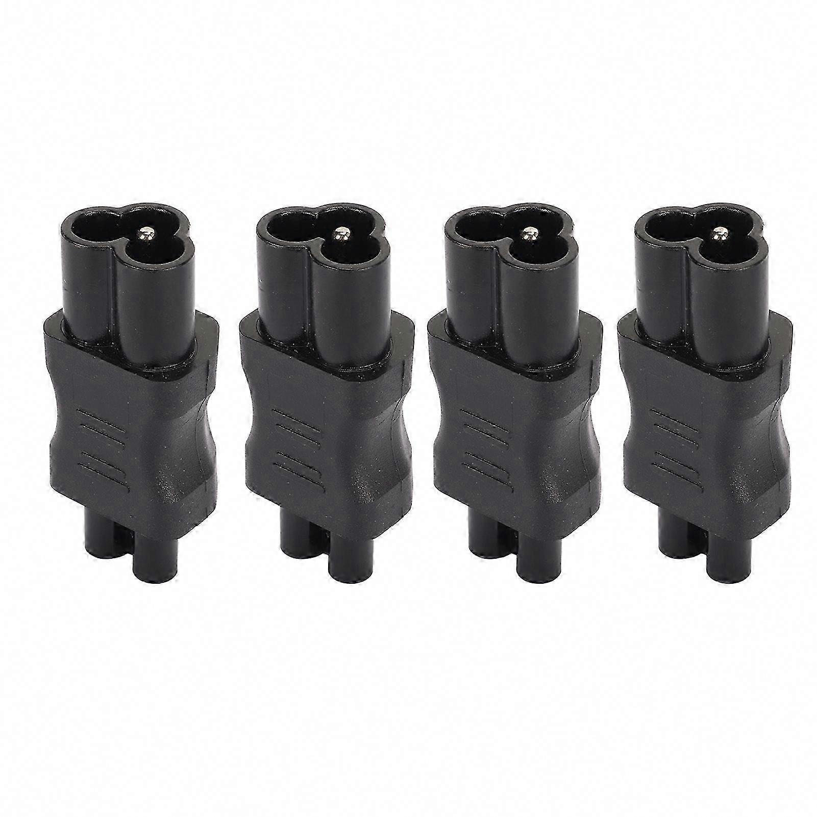 C6-zu-c5-netzadapter, 4er-pack Iec320-konverter Für Laptop-ladegerät, Netzkabel (weiblich Auf Männlich), Praktischer Und Zuverlässiger Ersatz.