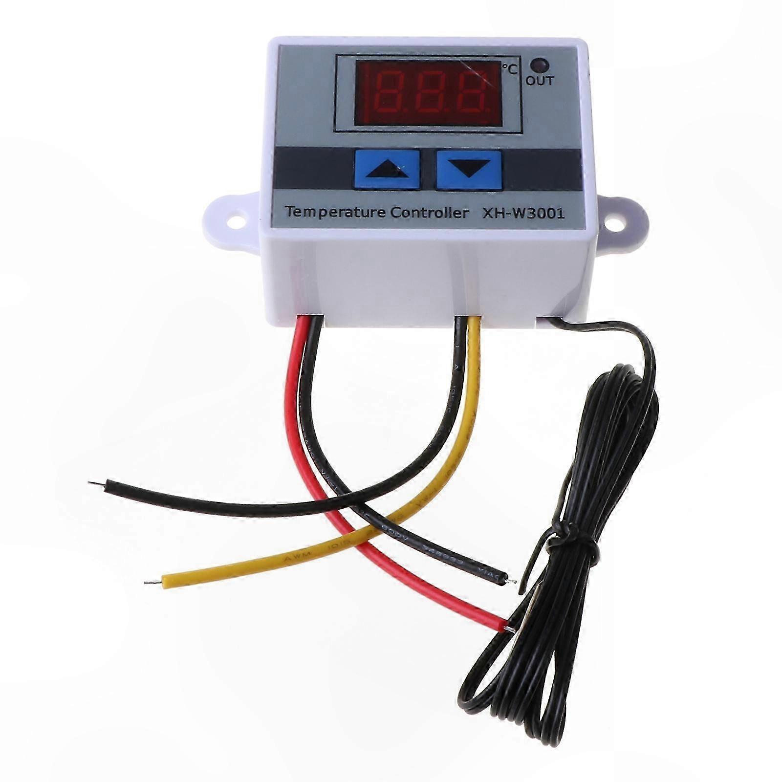 Xh-w3001 Led-digitalthermostat 10a, 110–220 V Ac Temperaturregler Für Inkubation, Heizung Und Kühlung, Automatische Umschaltung