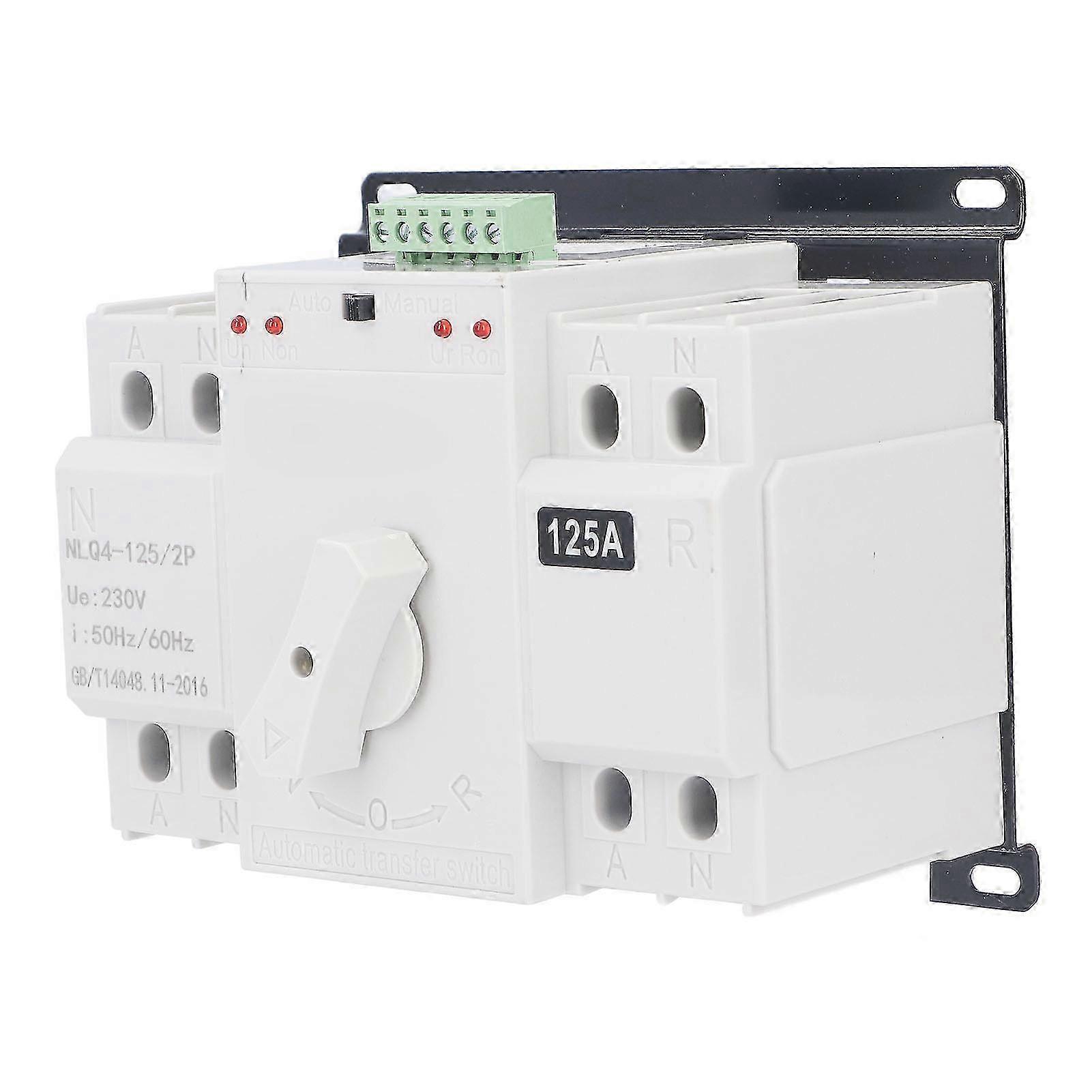 Automatischer 230v-doppelstrom-umschalter, Elektrischer Wahlschalter Für Bürogebäude