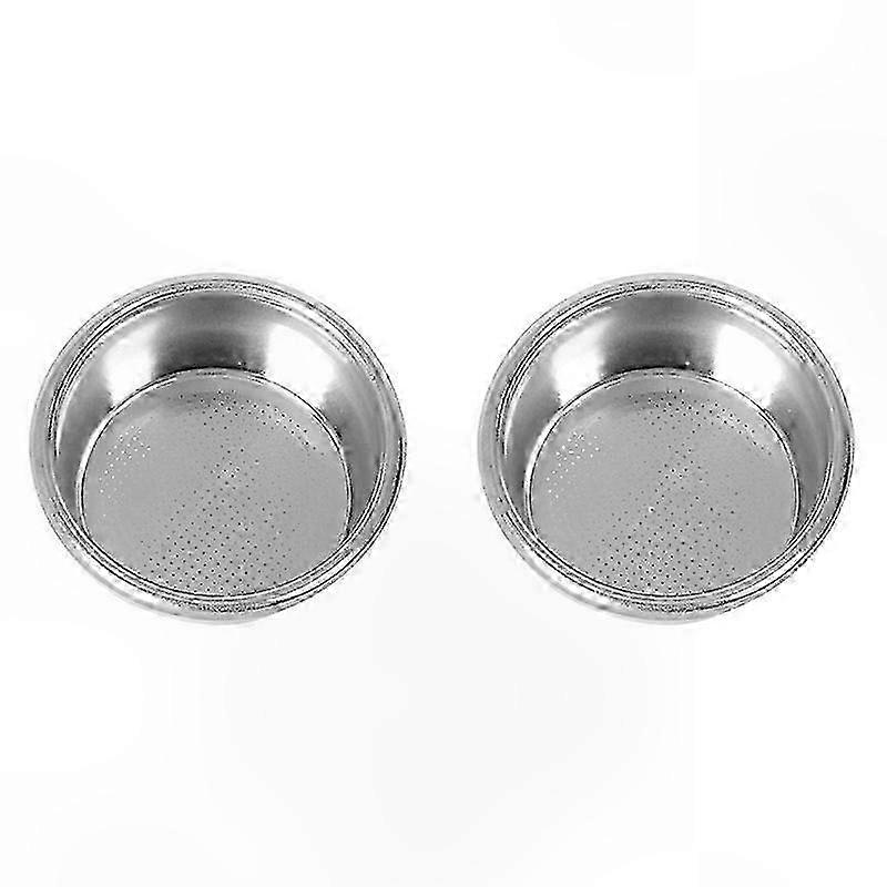 54-mm-kaffeefilter, 2er-set Siebe Für Halbautomatische Espressomaschinen, Bodenloser Filterhalter Als Zubehör