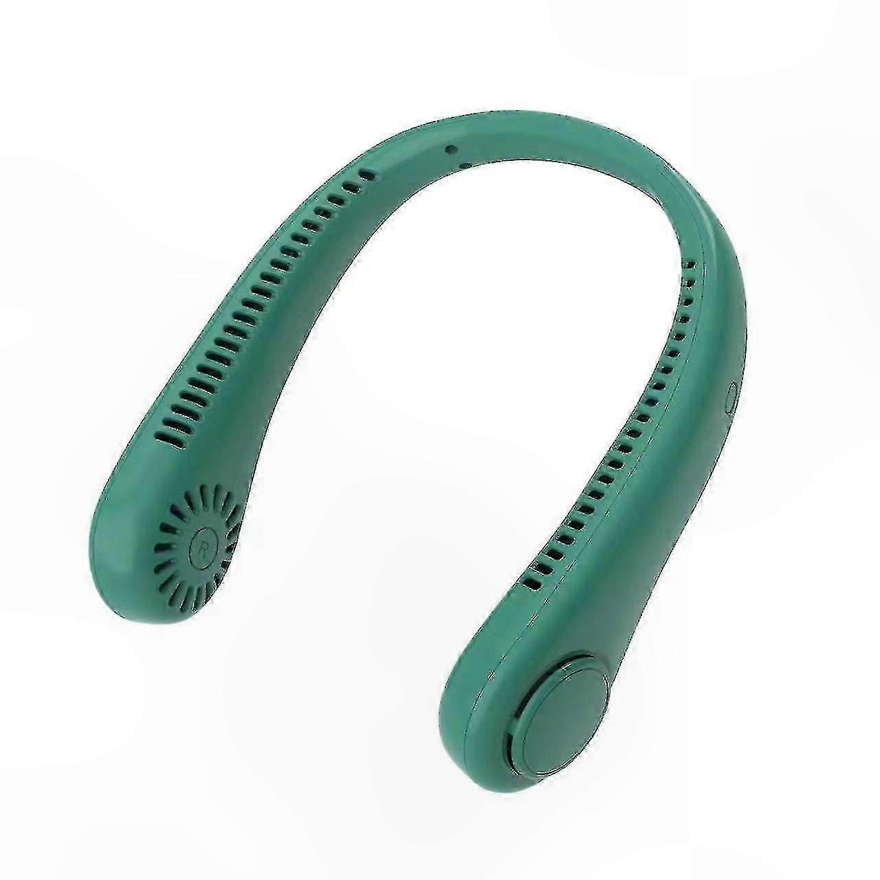 Mini-usb-wiederaufladbarer, Klingenloser Nackenventilator, Leise Und Tragbar, Ideal Für Outdoor-aktivitäten, Zur Abkühlung Im Sommer Und Für Unterwegs.