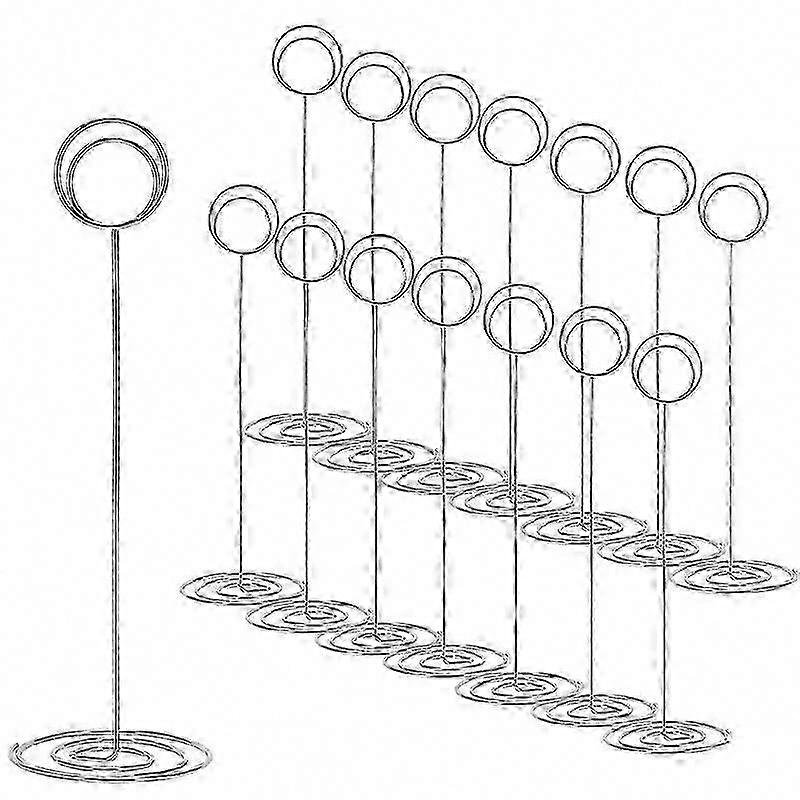 Set Mit 15 Tischkartenhaltern, 22 Cm Hoch, Drahtrahmen Für Fotos Und Platzkarten, Hochzeit, Empfang, Veranstaltungen
