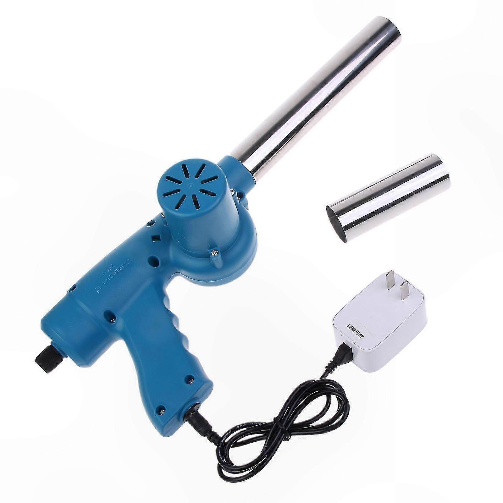 Tragbarer Usb-grillventilator, Wiederaufladbarer Handlüfter Zum Grillen, Outdoor-kochgerät, Picknick Und Camping, Usb-modell, Schwarz Und Robust.