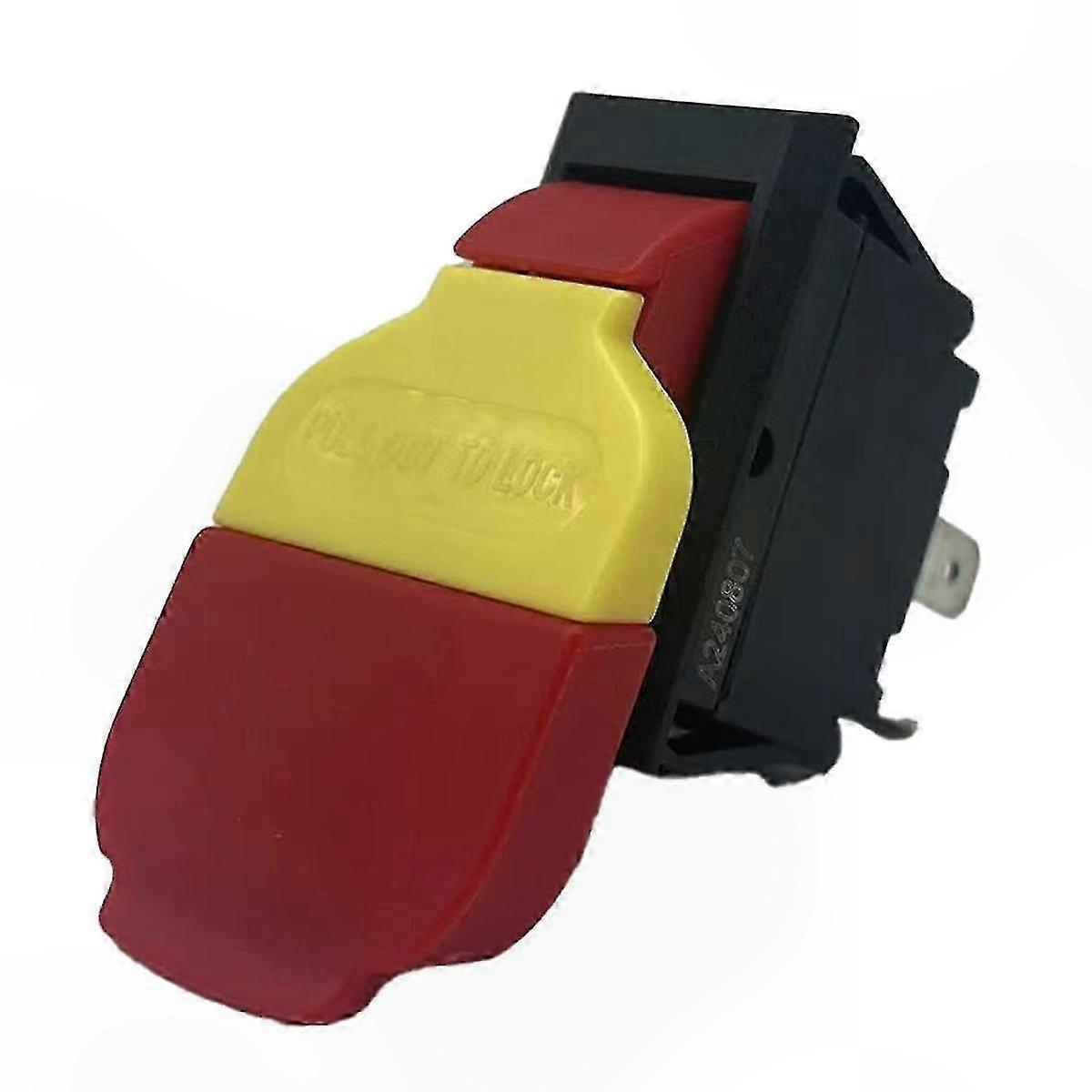 125/250v Ein-/zweipoliger Schlüsselschalter, 4-poliger Elektromagnetischer Druckknopf Zur Ein-/ausschaltung, Drehschlüsselschalter.