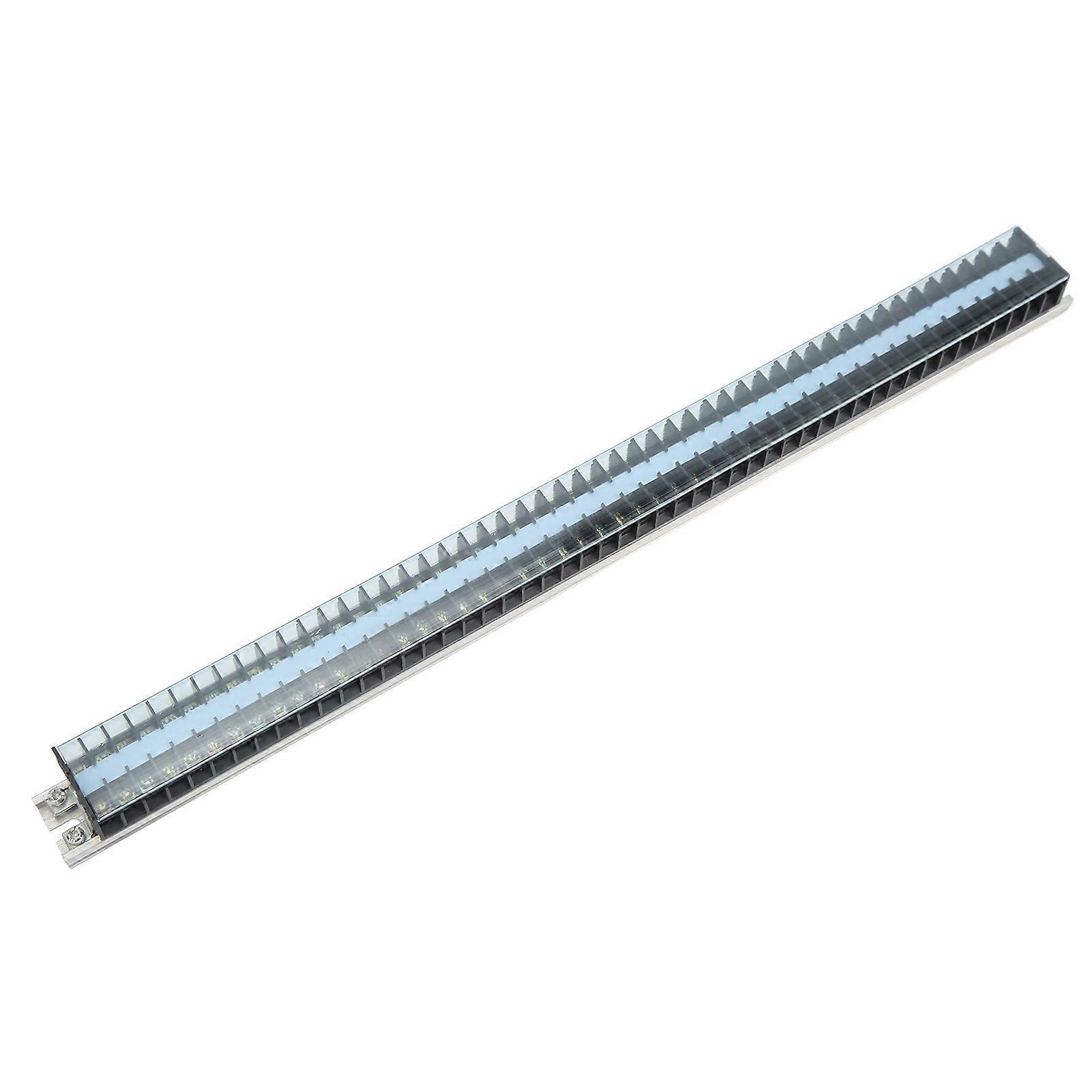 Set Aus 2 660v 15a Klemmenblöcken Mit Staubschutzkappe, Ideal Für Elektrische Verteilersysteme
