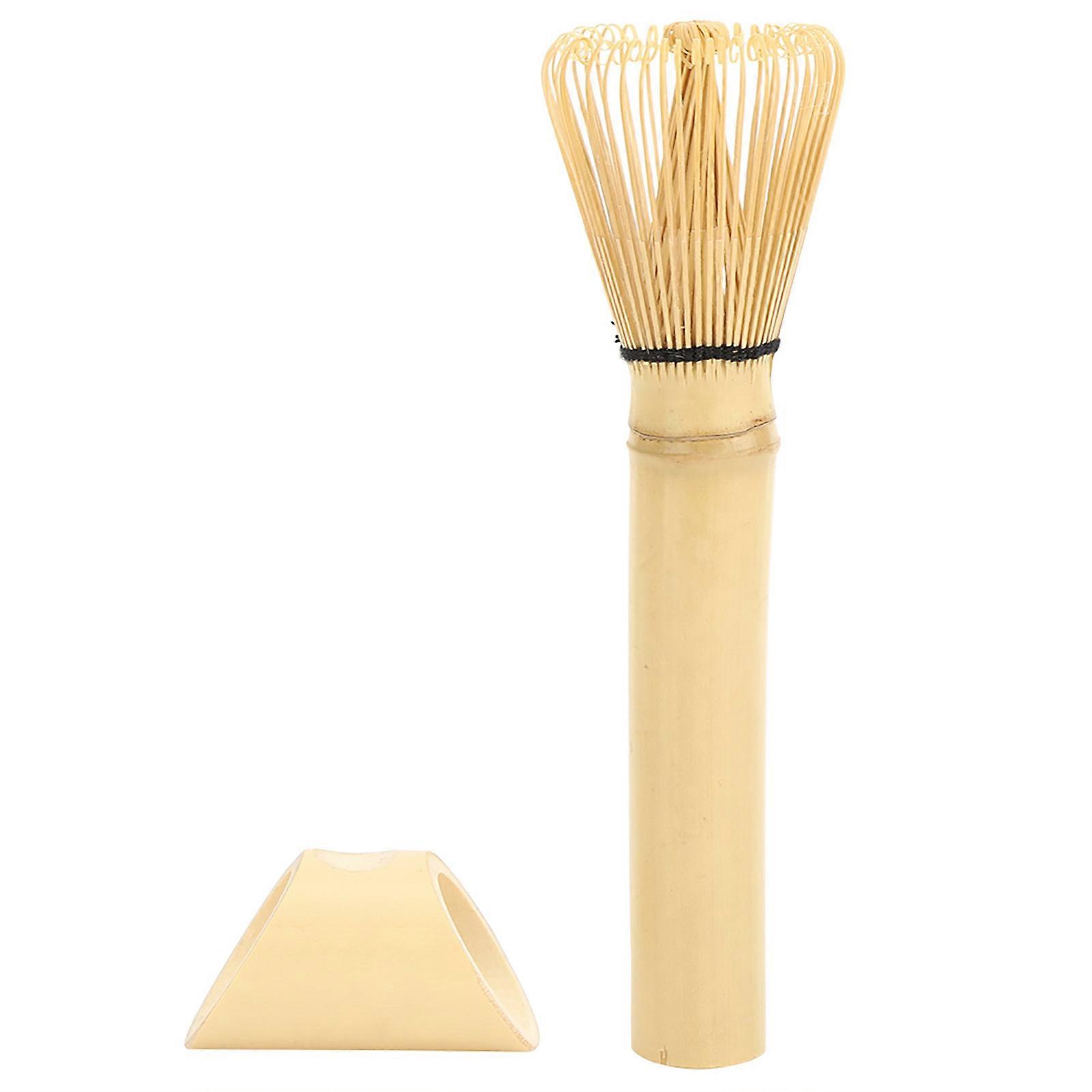 Matcha-besen Aus Natürlichem Bambus, Chasen Mit Langem Griff, Grüntee-pulverpinsel, Traditionelles Zubereitungswerkzeug