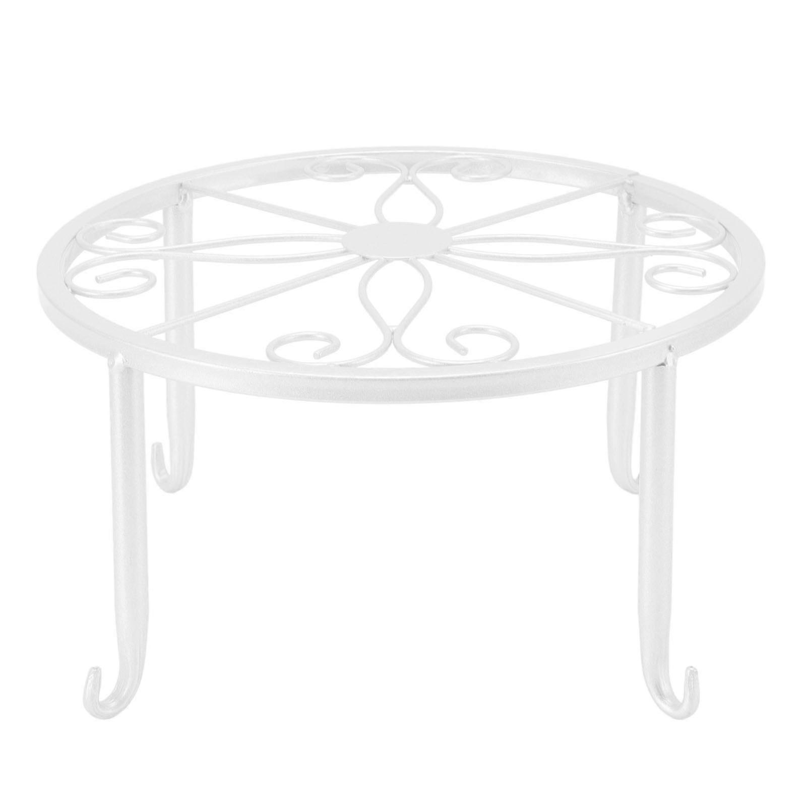 Pflanztopf Aus Schmiedeeisen, Freistehender Pflanzenständer, Schlichtes Blumenregal, Wohnzimmer, Balkon, Blumentopfhalter, Boden, Einlagig