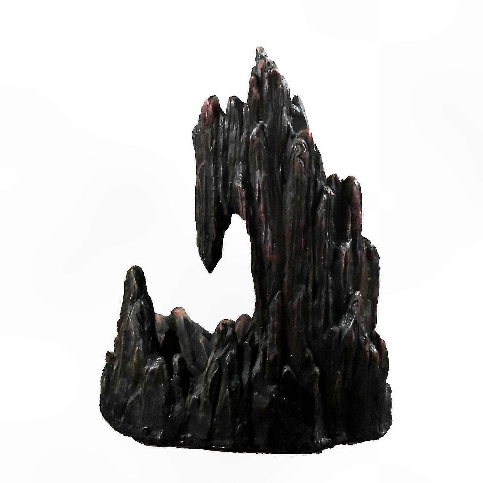 Räuchergefäß Im Bergstil Mit Gegenstromprinzip, Kegelhalter Aus Harz, Dekoration Für Wohnzimmer, Schlafzimmer, Yogastudio, Meditationszubehör, Spirituelles Geschenk