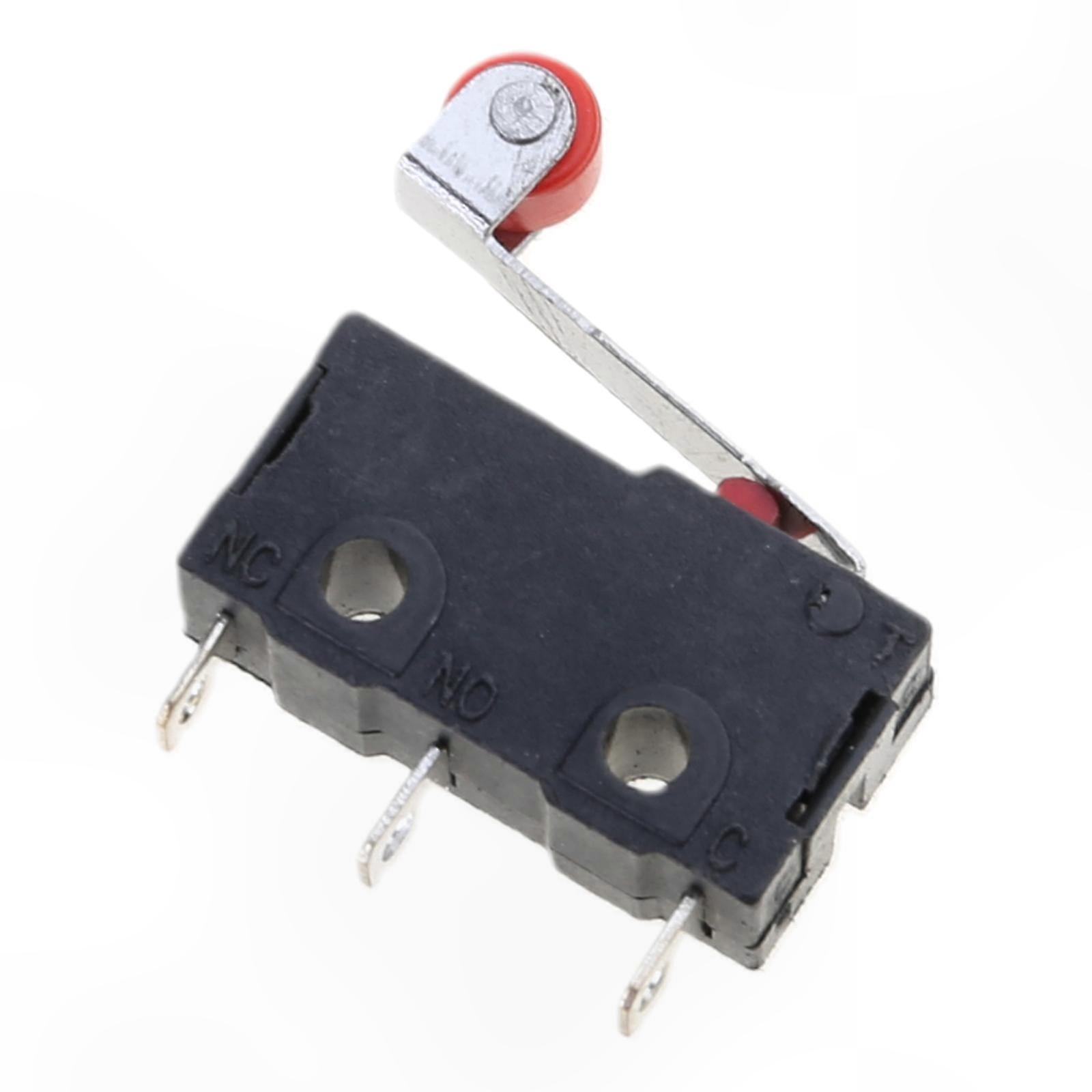 Kw12-3 Öffner-rollhebel-endschalter, Präziser Mikrokontakt Für Türen Und Maschinen, Gelenkarm, Für Industrielle Anwendungen, Robust Und Zuverlässig.
