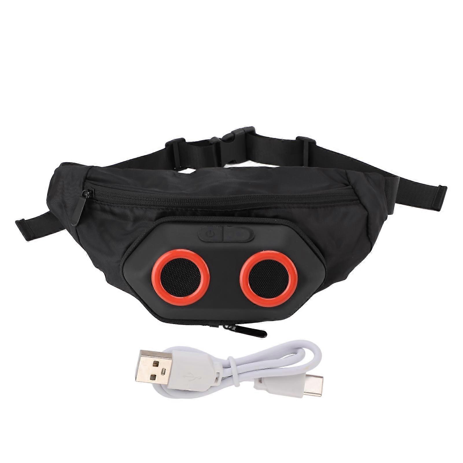 Wasserdichte Bluetooth-gürteltasche, Tragbarer Lautsprecher Mit Abnehmbarer Tragetasche, Kraftvoller Klang Für Outdoor-sportarten, Robuster Tragbarer Lautsprecher