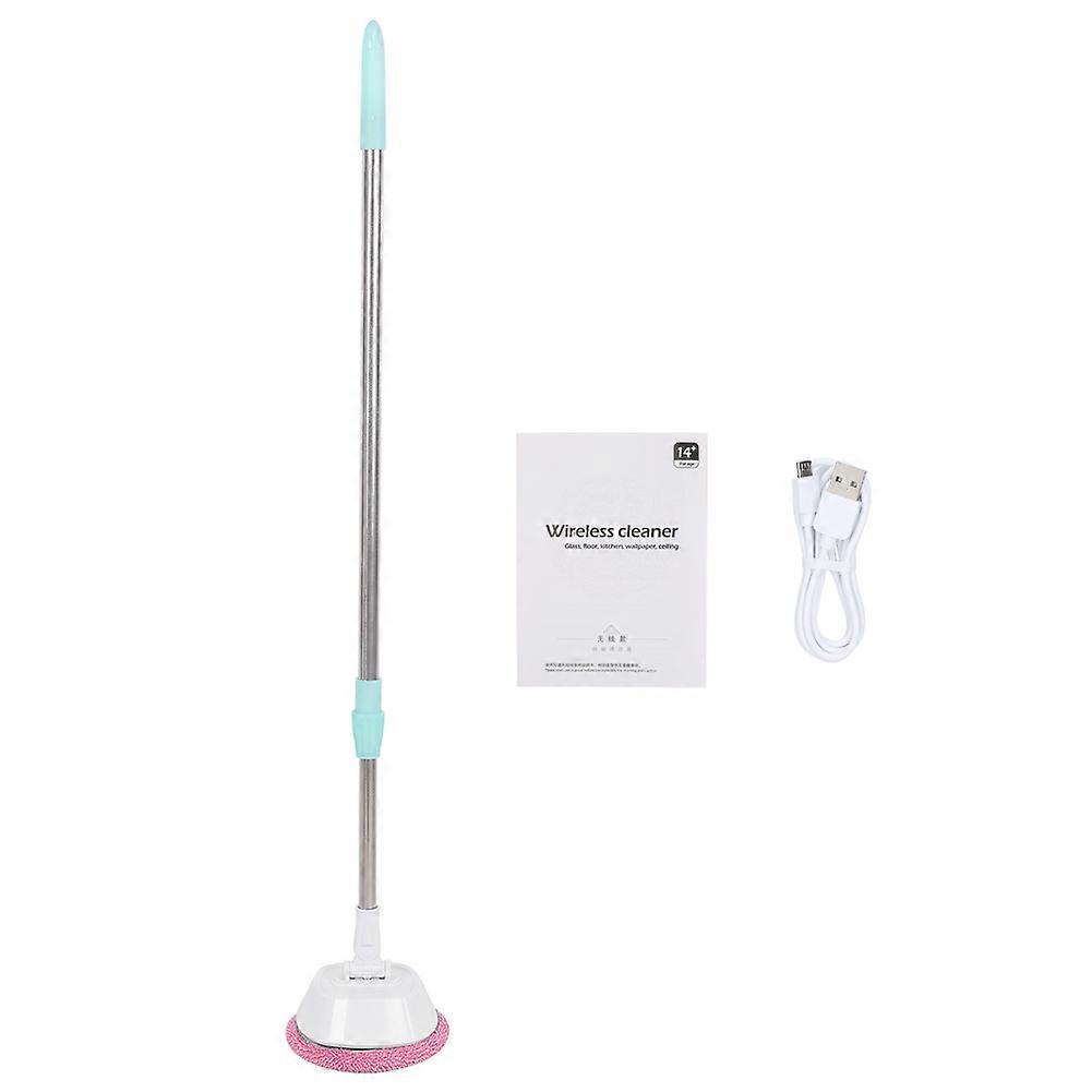 Elektrisches Teleskop-reinigungstuch Für Fenster, Decken, Türen Und Böden – Usb-wiederaufladbares Reinigungsgerät