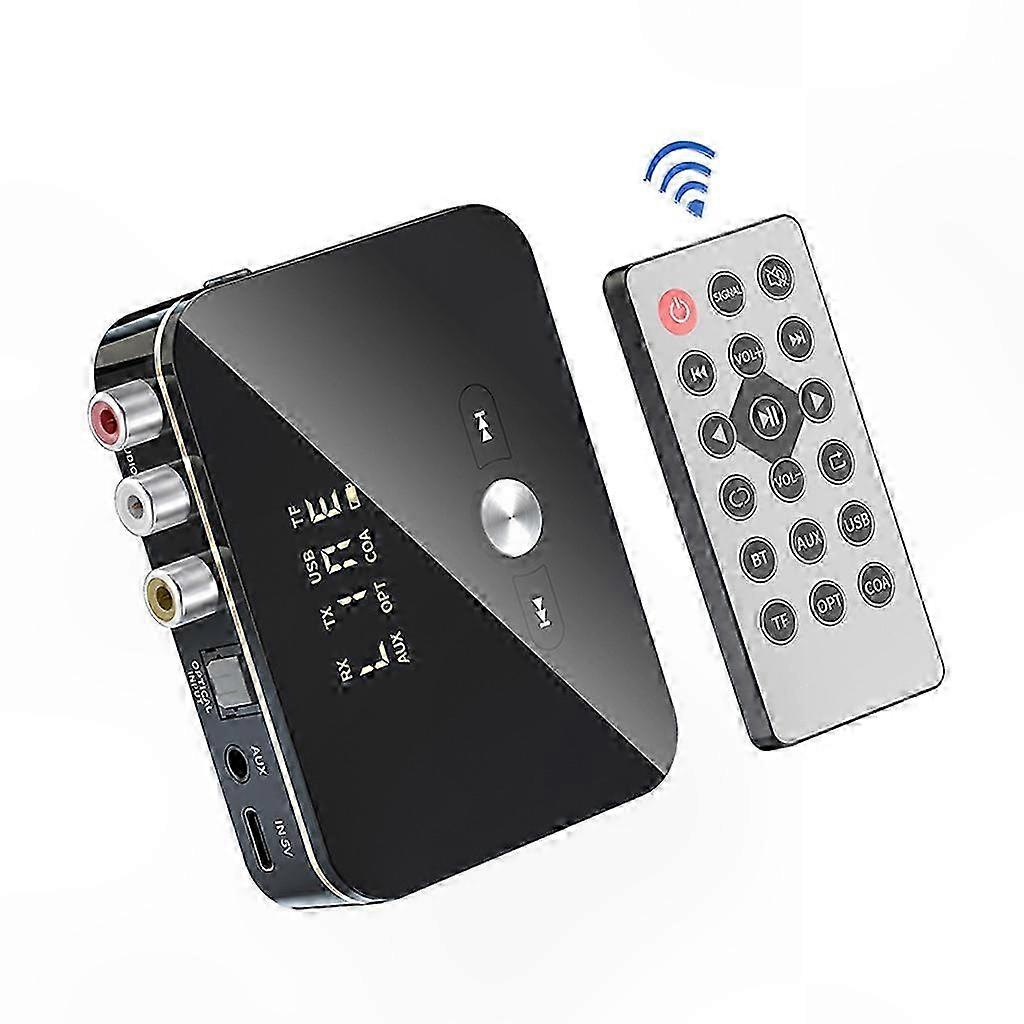 Kabelloser Usb-bluetooth-5.0-adapter, Audio-übertragungs- Und Empfangs-dongle Für Kopfhörer, Auto, Musik, Lautsprecher Und Ir-fernbedienung