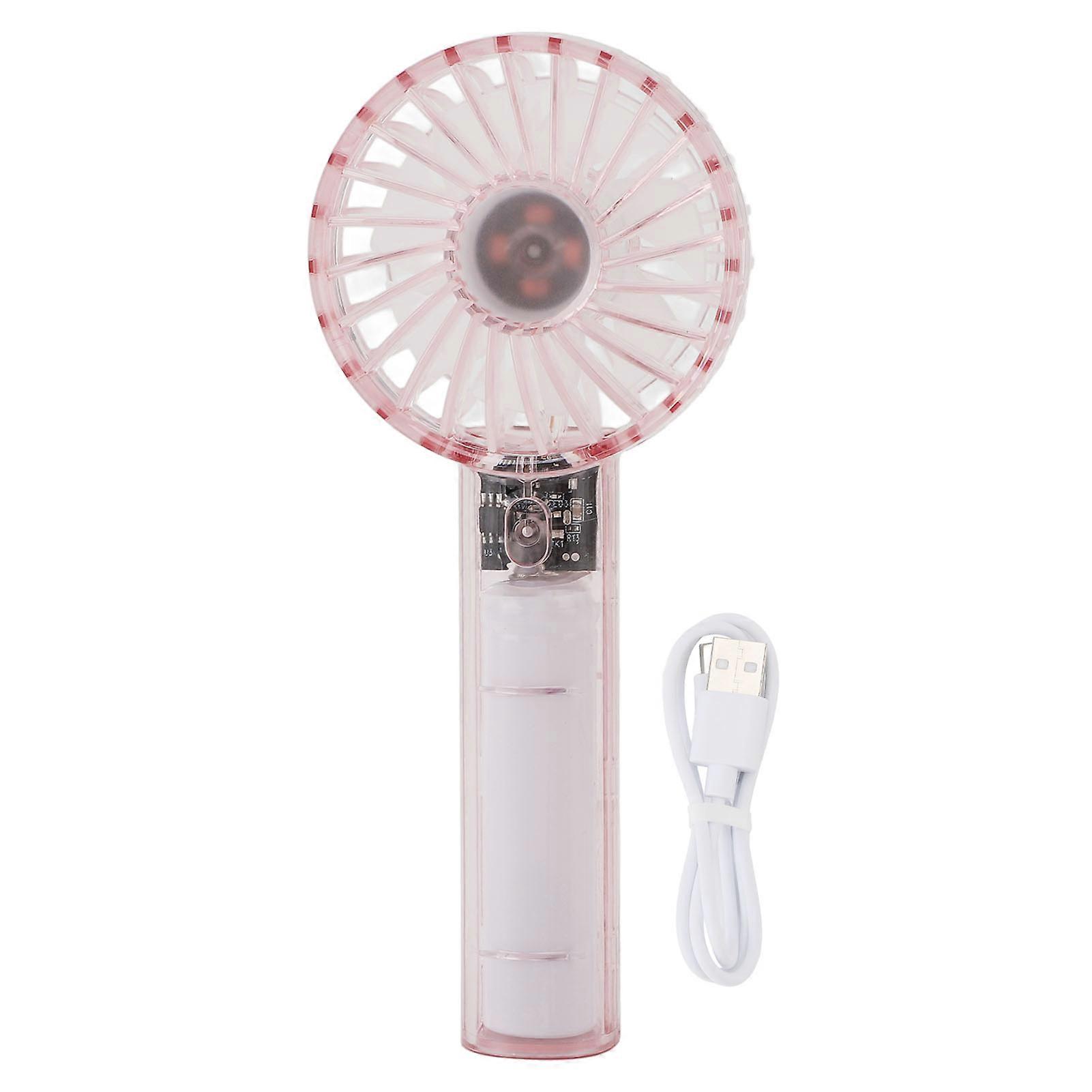 Mini-handventilator, Leise, 3 Geschwindigkeitsstufen, Lange Akkulaufzeit, Tragbar Und Leicht, Ideal Für Reisen, Strand Und Outdoor-aktivitäten.