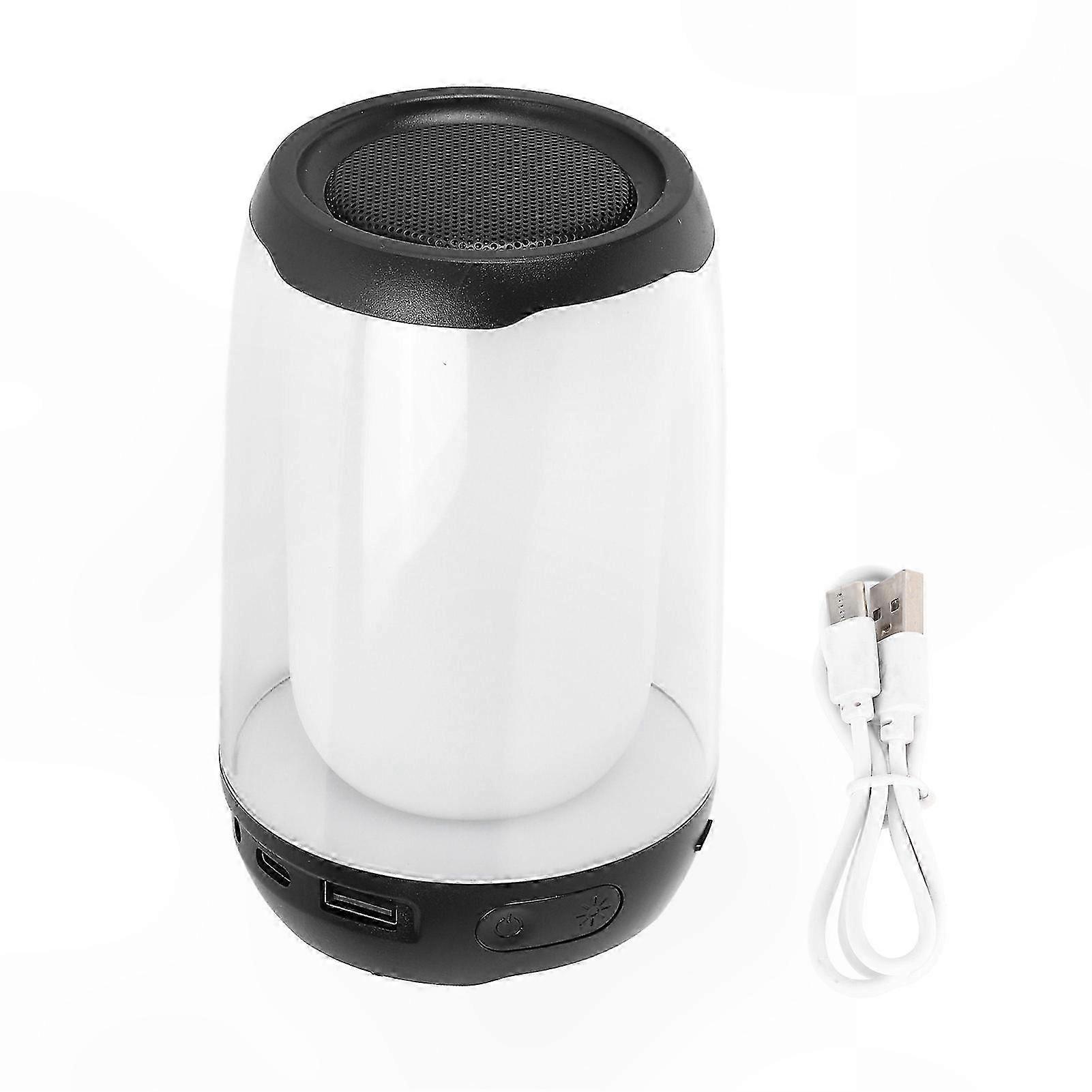 Mini-bluetooth-lautsprecher Mit Subwoofer Und Stimmungslicht Für Den Heim- Und Außenbereich