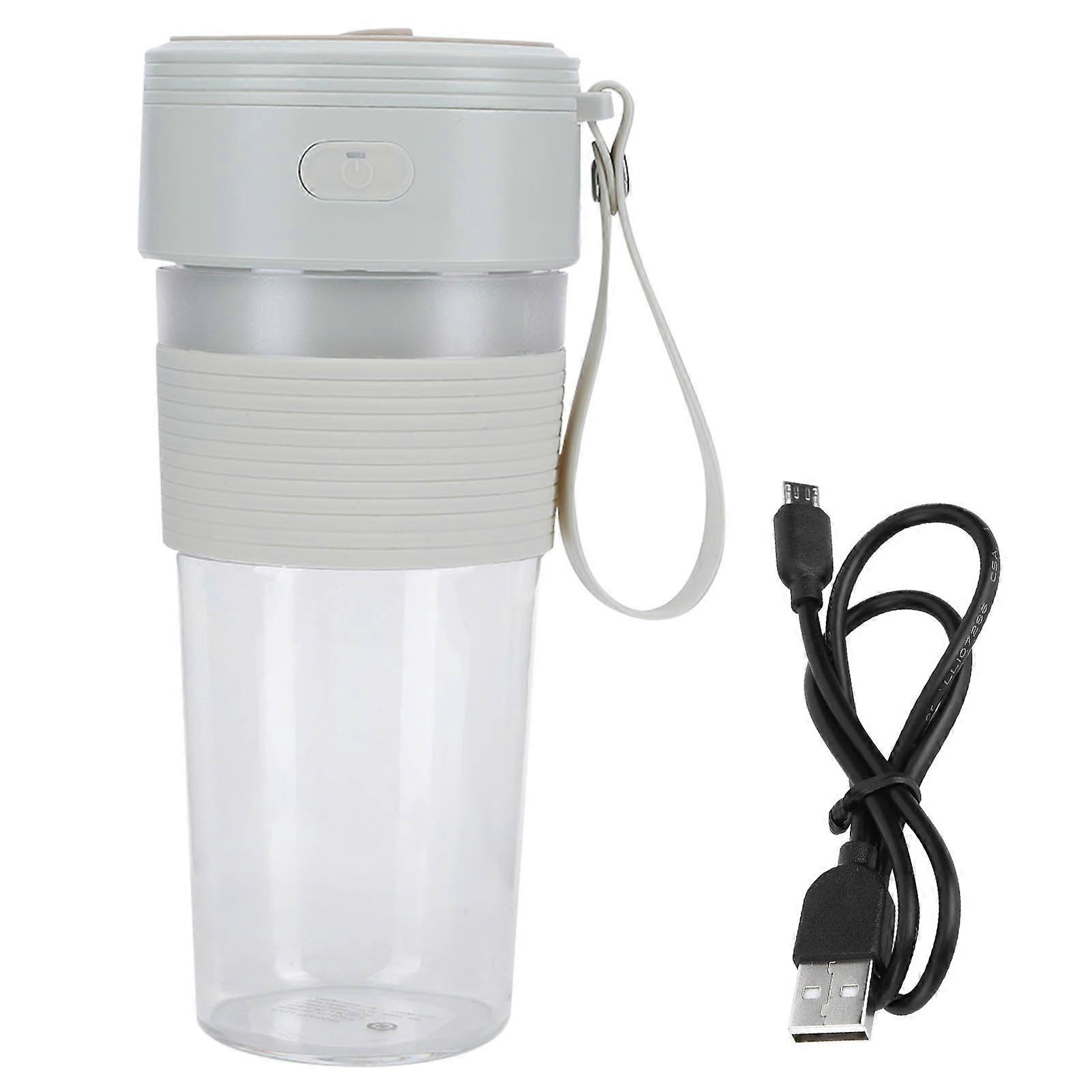 300 Ml Mini-entsafter, Tragbar, Usb-wiederaufladbarer Fruchtmixer Für Zuhause, Büro, Reisen Und Outdoor-aktivitäten