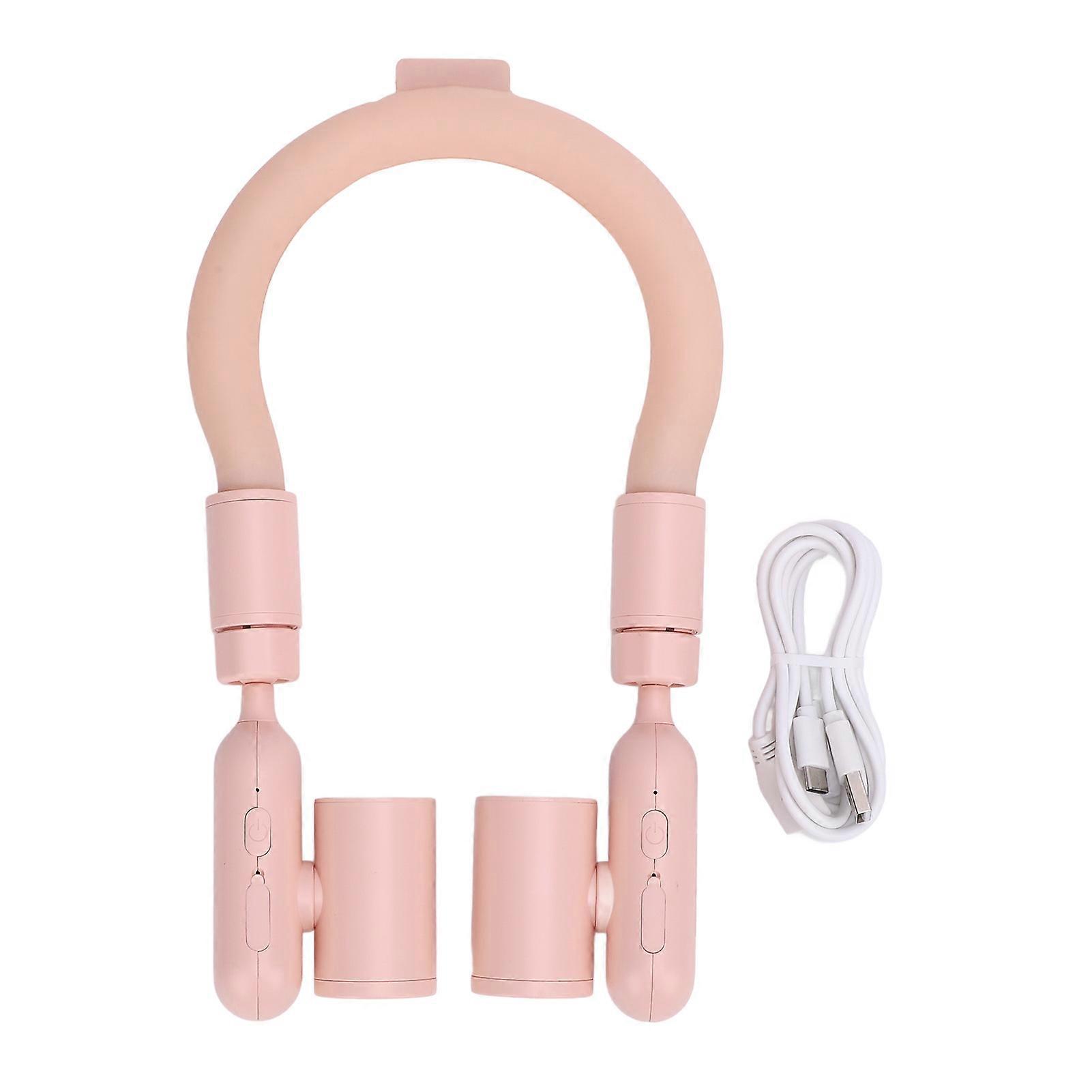 Tragbarer Kühlkragen Mit Hochgeschwindigkeitslüfter, Pcm-technologie, Usb-aufladung, Leise Und Leicht – Ideal Für Outdoor-sport Und Wandern.