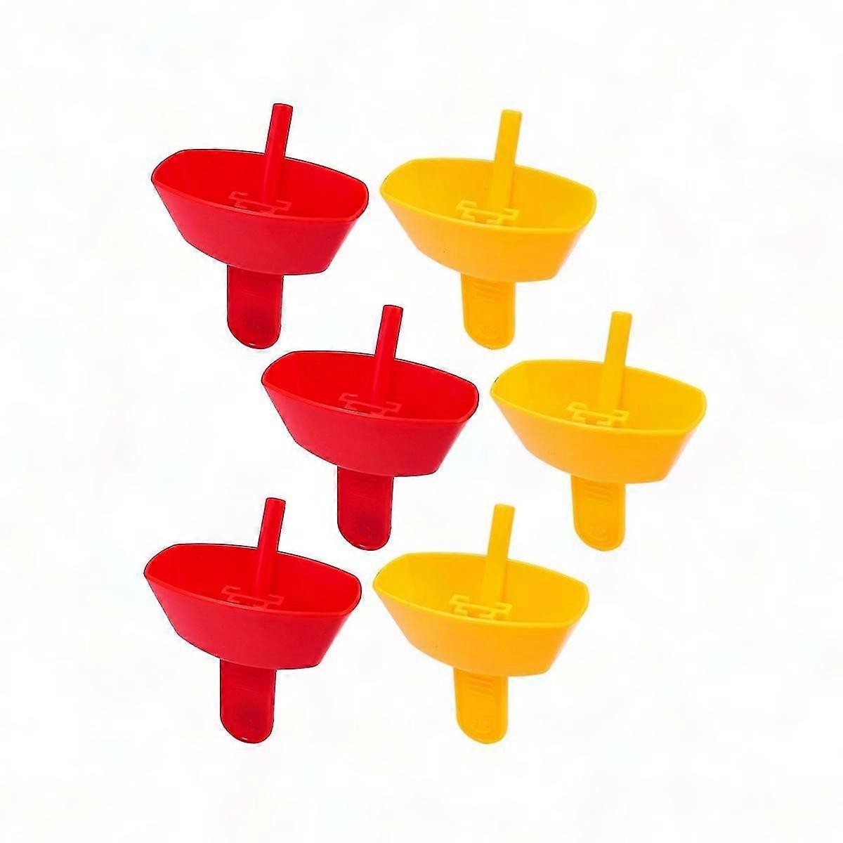 6 Tropffreie Eiscremehalter Für Kinder – Auslaufsichere, Tropffreie Lutscherschalen, 6er-set, Für Spielerischen Genuss