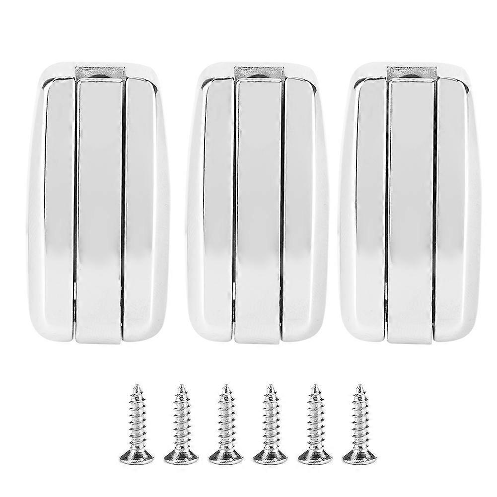 Set Mit 3 Unauffälligen Haken Aus Zinklegierung Für Kleidung, Wandhaken Für Kleiderschrank, Badezimmer, Schlafzimmer
