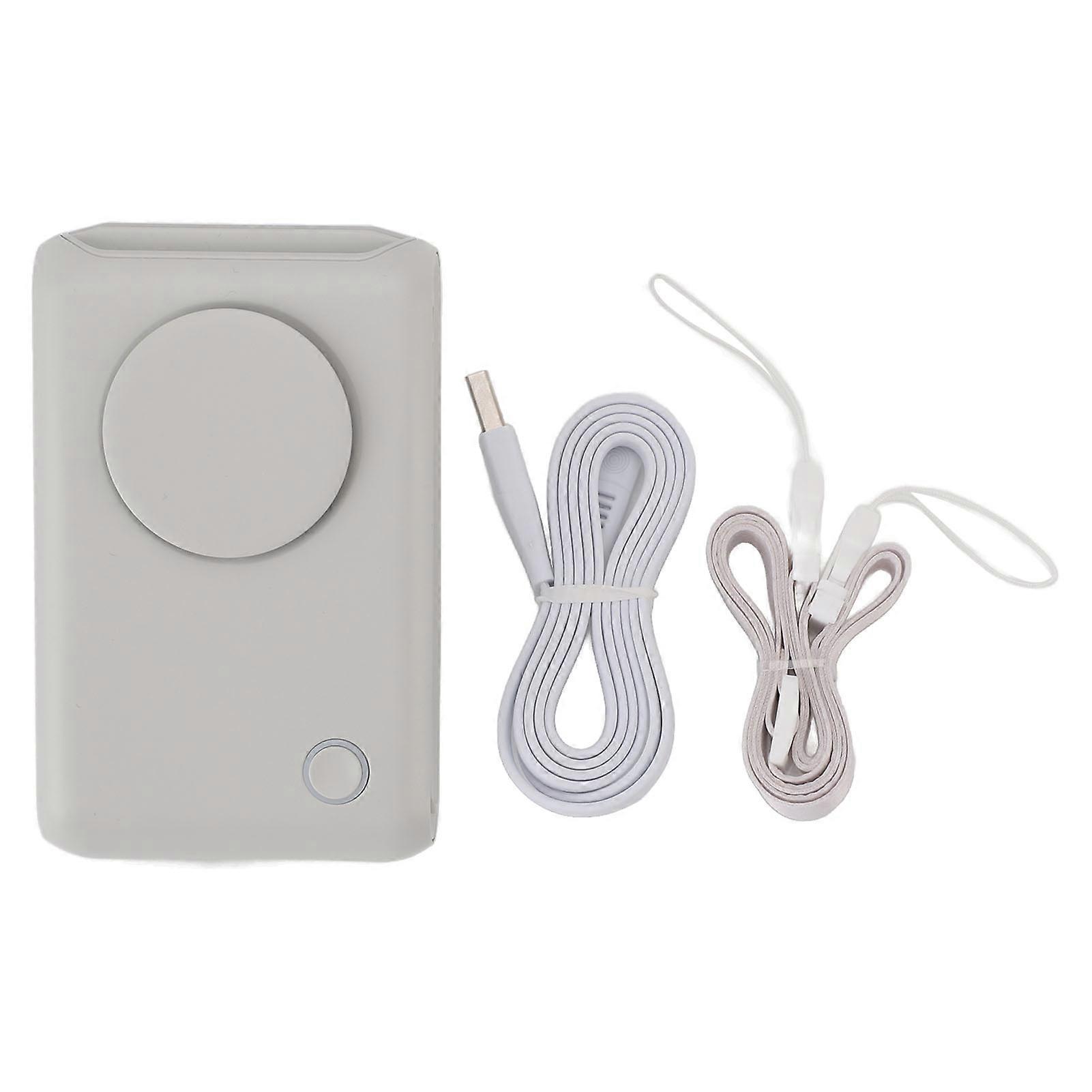 Mini-akku-nackenventilator, 3 Leise Geschwindigkeitsstufen, Tragbarer Nackenclip, Ideal Zum Wandern, Radfahren, Campen Und Für Outdoor-aktivitäten
