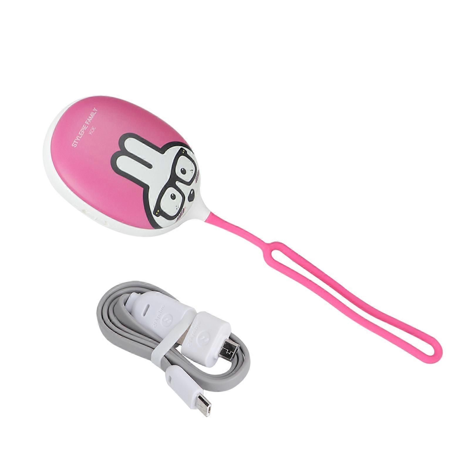 Wiederaufladbarer Usb-handwärmer Mit Tiermotiv, Tragbare Led-lampe Für Büro Und Zuhause, Niedliches Design, Schnellladefunktion, Ideales Geschenk
