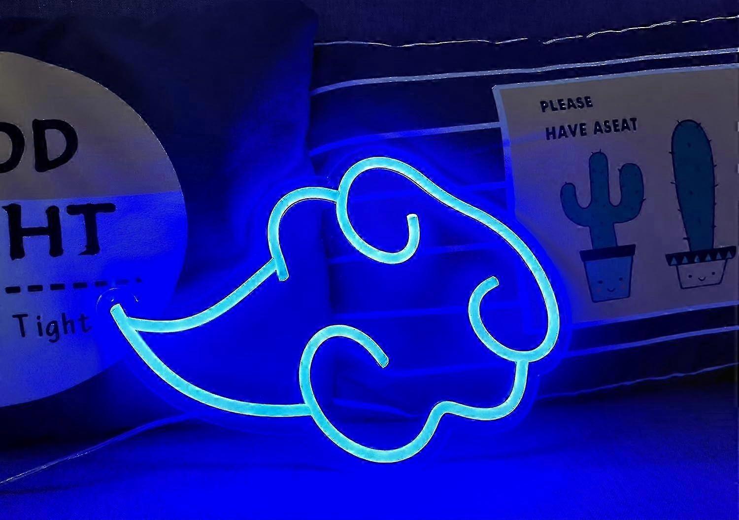Neonrote Wolken-wandleuchte Fürs Kinderzimmer, Usb-betrieben Mit Einstellbarer Helligkeit, Wanddekoration Im Cartoon-stil, Einfach Aufzuhängen, Verspieltes Nachtlicht