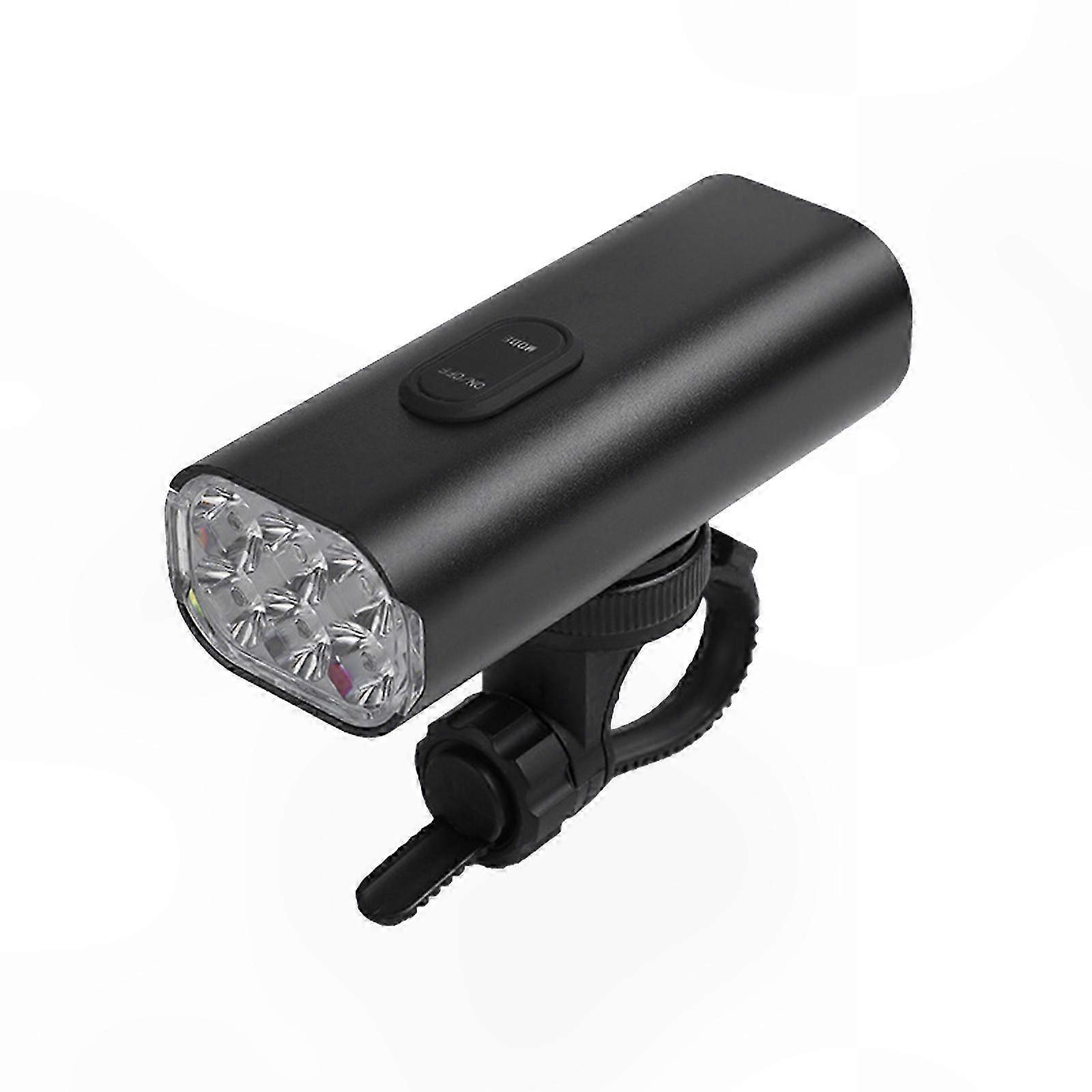 Wasserdichte, Wiederaufladbare Led-frontleuchte Für Fahrräder, Sichere Nachtbeleuchtung, Einfache Werkzeuglose Montage, Leistungsstarker Scheinwerfer Für Stadt- Und Mountainbike-fahrten.