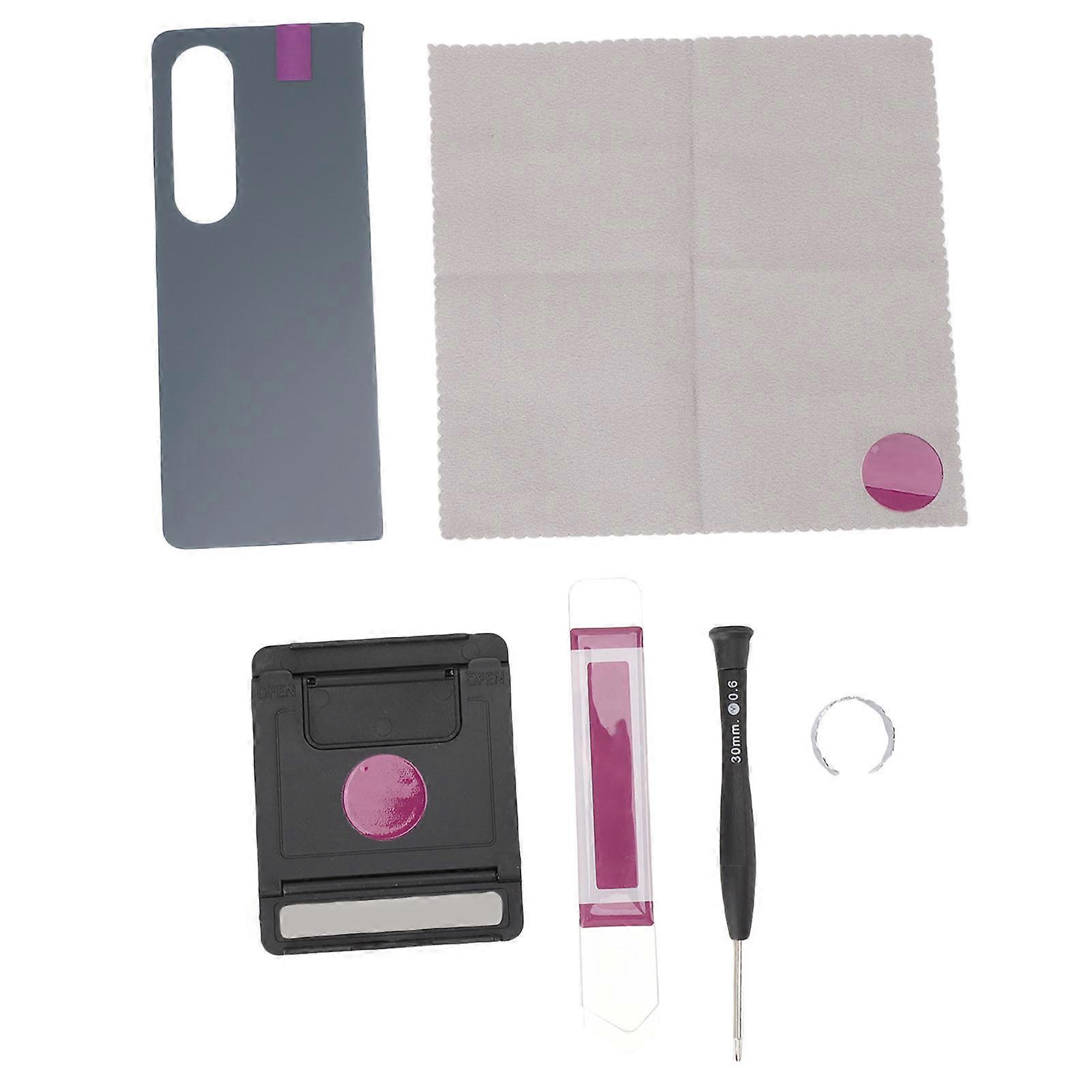 Ersatz-glasrückseite Für Galaxy Z Fold 4 5g, Inklusive Klebstoff Und Reparaturwerkzeug