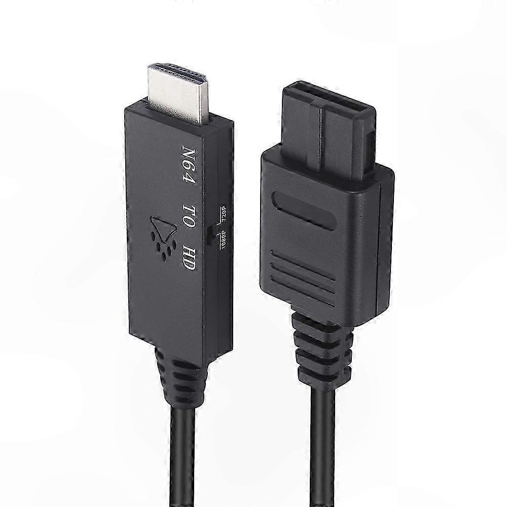 Hdmi-adapter Für Retro-konsolen, Plug-and-play-konverter Kompatibel Mit Snes, N64, Ngc, Sfc, Klassischen Spielen, Hochauflösender Ausgang, Kabel Im Lieferumfang Enthalten, Kompaktes Gehäuse.