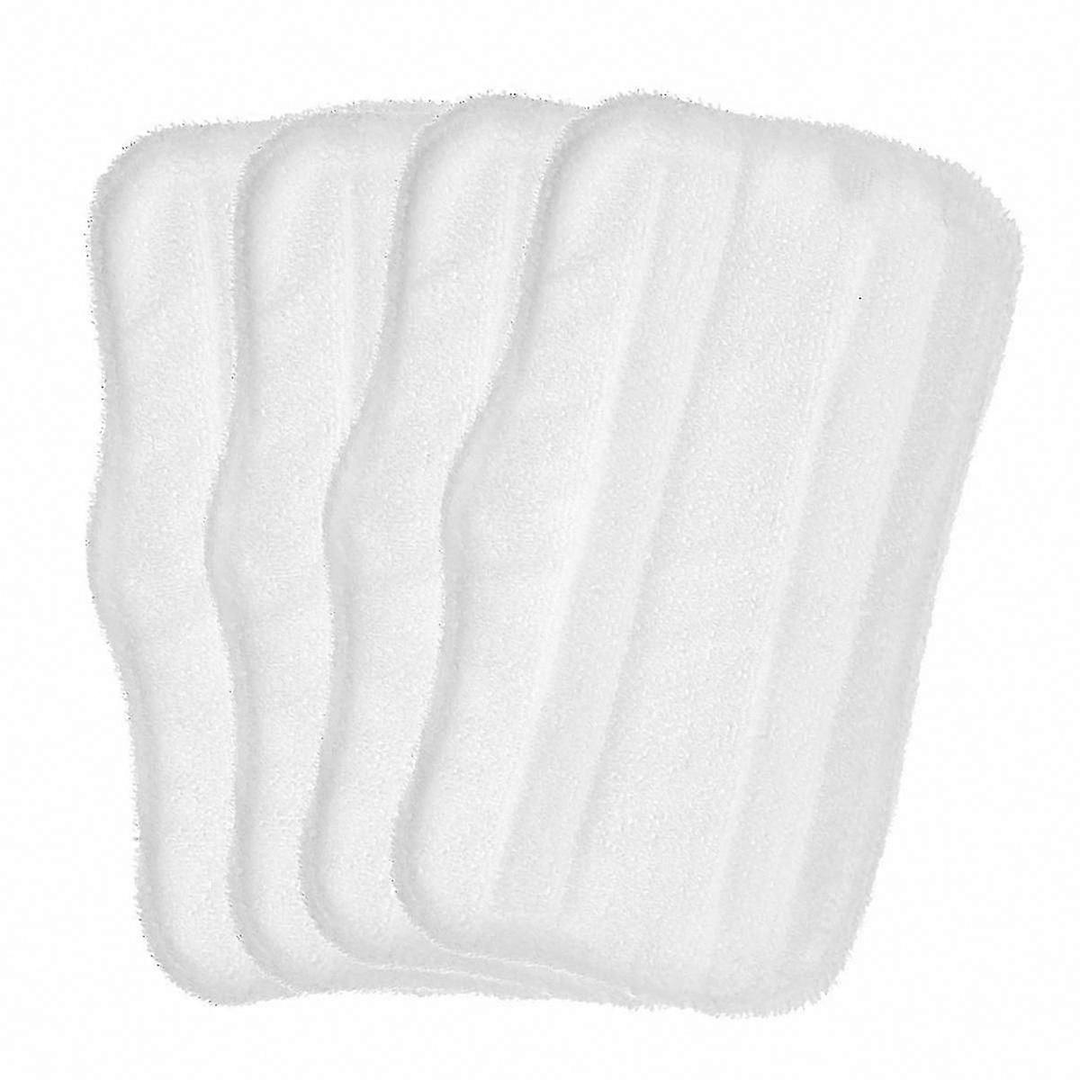 Set Mit 4 Waschbaren Pads Für Dampfmopps S3101, S3202 Und S3250, Ersatzpads Geeignet Für Hartböden, Wiederverwendbare Reinigungstücher