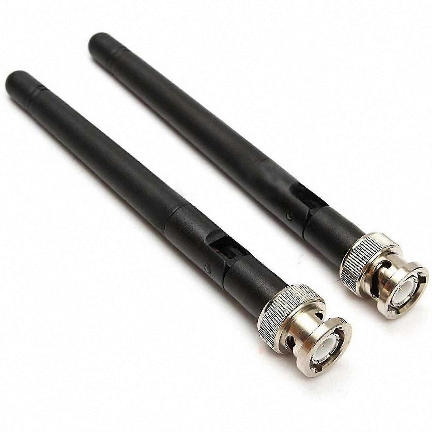 2 Uhf-antennen Mit Bnc-anschluss Für Sennheiser Ew100, Ew300, Ew500 Und G3 Wireless Evolution Serien-mikrofonempfänger