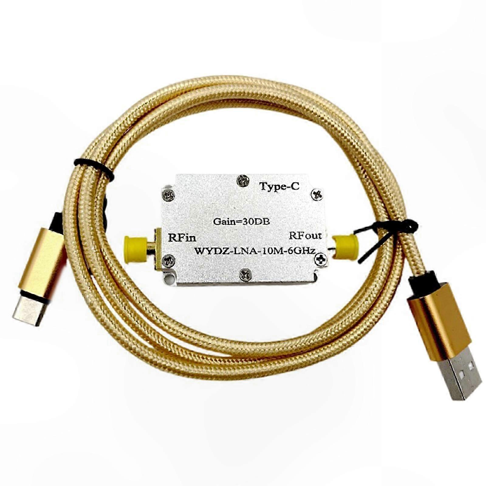 10 Mhz–6 Ghz Hf-verstärker, Rauscharm, Hohe Frequenzganglinearität, Lna-frontend-empfänger, 30 Db Verstärkung Für Ukw-radio