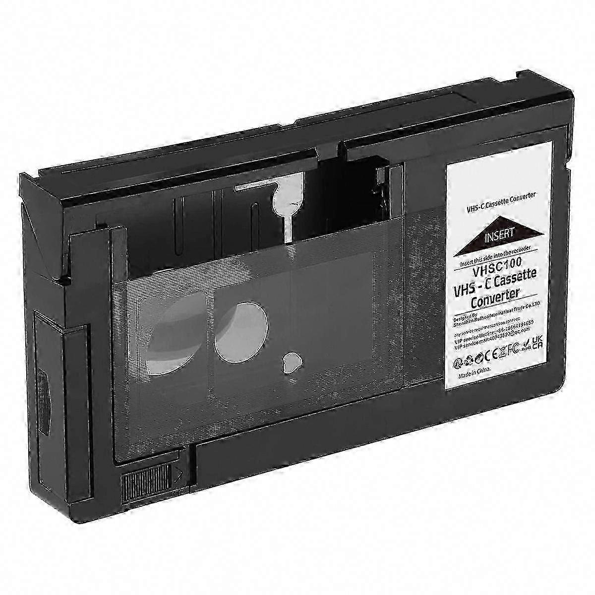 Vhs-c-zu-vhs-adapter Für Jvc-, Rca- Und Panasonic-camcorder – Motorisierter Kassettenkonverter, Camcorderkompatibel, Nicht Für 8mm/minidv/hi8