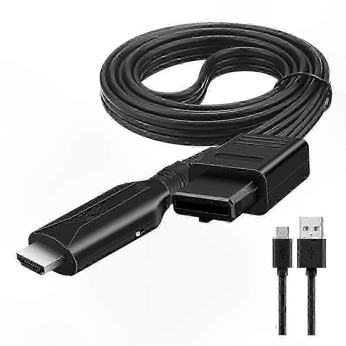 Retro-hd-zu-hdmi-adapter, 1080p-plug-and-play-videokonverter Für Klassische Systeme, Kompatibel Mit Älteren Konsolen
