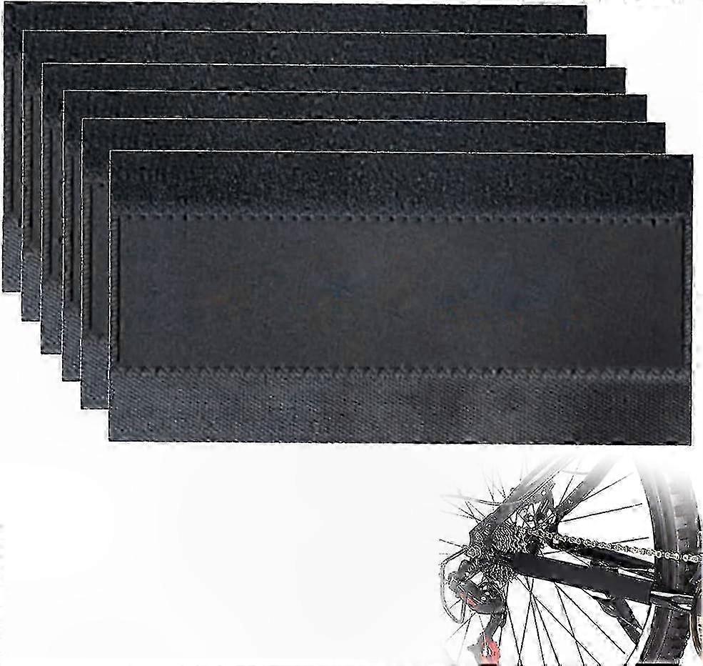 Rahmenschützer Für Fahrräder, 6er-set Für Mountainbikes, Verstärken Robustheit Und Leistung, Verschleißfest, Einfache Befestigung Am Kettenrohr.