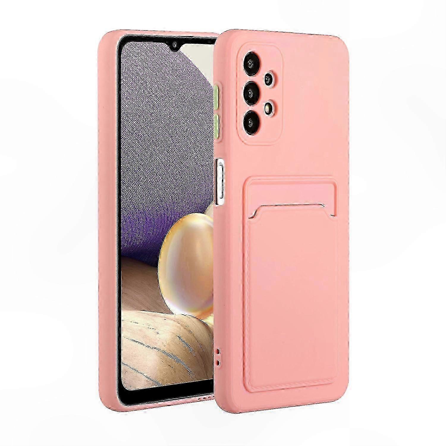 Weiche Tpu-hülle Mit Kartenhalter Für Samsung Galaxy A52 4g/5g Und A52s 5g, Flexible Schutzhülle, Integriertes Kartenfach, Schlankes Und Leichtes Design