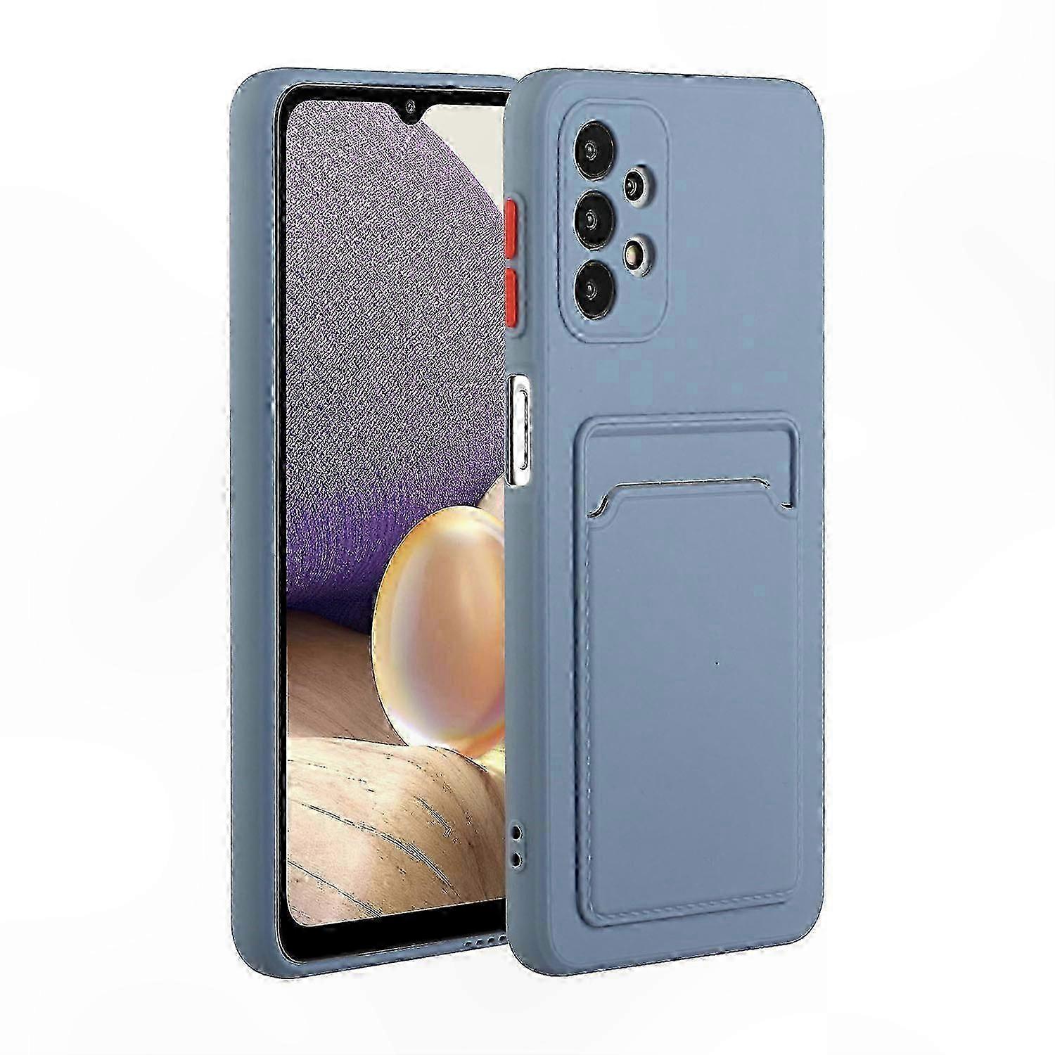 Weiche Tpu-hülle Mit Kartenhalter Für Samsung Galaxy A52 4g, A52 5g Und A52s 5g - Schlanke Und Leichte Hülle, Integrierte Tasche, Robuster Schutz Im Alltag, Elegantes Design, Praktisches Trageaccessoi