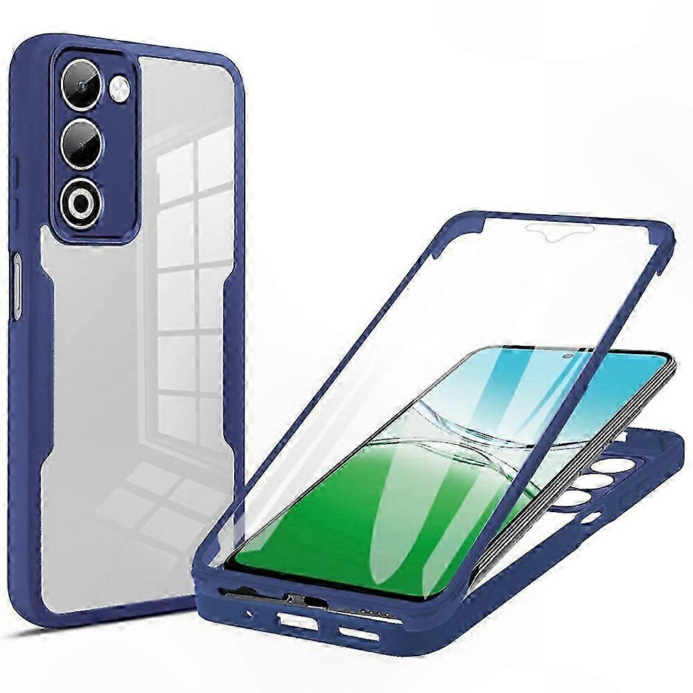 Transparente Hybrid-hülle Mit Displayschutzfolie Für Oppo A5 5g, Acryl- Und Tpu-abdeckung, Stoßfest Und Kratzfest