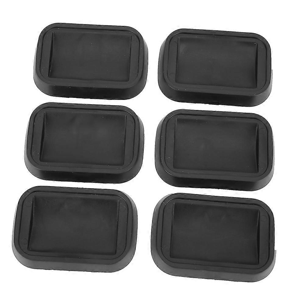 Set Mit 6 Rutschfesten Gummipads Für Möbelfüße, Rollen Und Stützen - Schützt Böden, Ideal Für Sofas, Betten Und Stühle, Schützendes Zubehör.