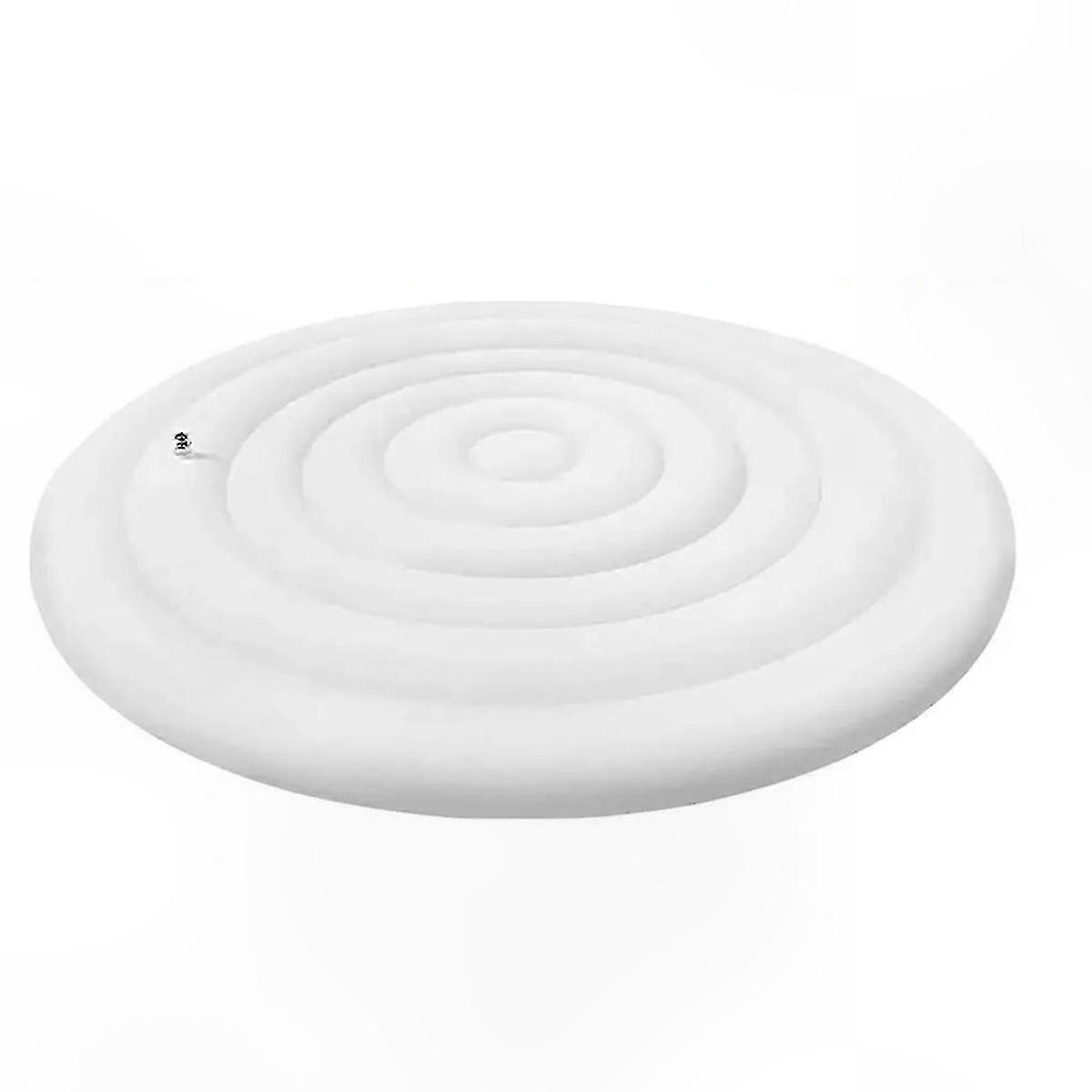 Runder Aufblasbarer Whirlpool Mit Griffen, Langlebiger Schutz Und Einfache Handhabung, Wasserdichte Abdeckung Für Outdoor-spa, Wetterfeste Sicherheitsabdeckung, Universalmodell.