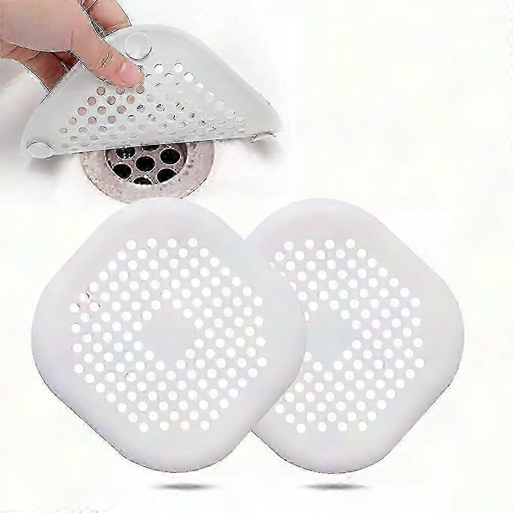2-teiliger Silikon-siebeinsatz Für Küchenspüle Und Badewanne, Geruchsblockierender Stöpsel Mit Saugnapf, Universalfilter