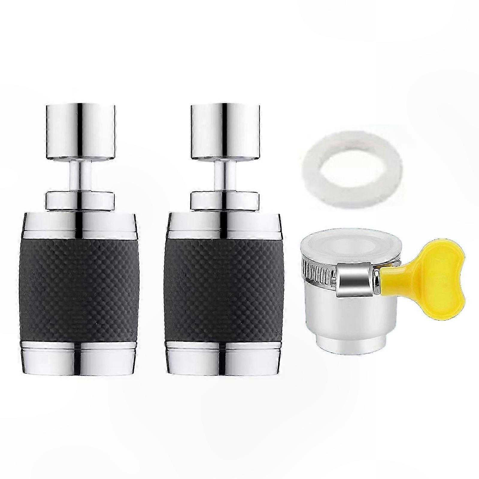 Wasserhahnkopf Mit 360° Drehbarem Adapterfilter, Wassersparer Und Druckverstärker Für Küchenspülen, Sprühkopfzubehör