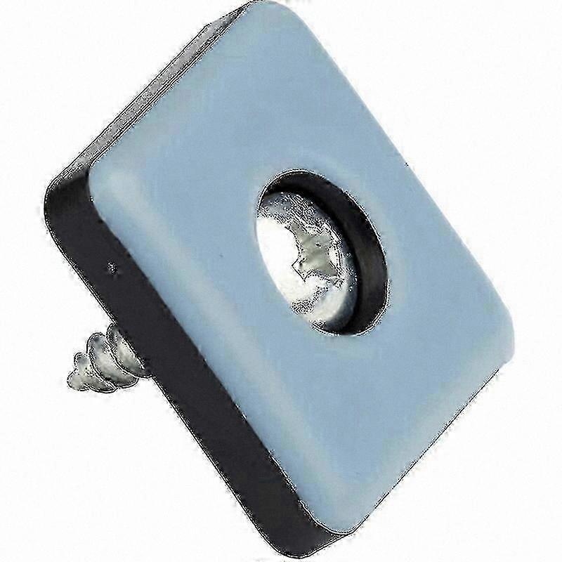 Quadratischer Ptfe-möbelkeil Mit Schrauben, 40 Mm, Packung Mit 20 Rutschfesten Bodenschonern Für Tisch- Und Stuhlbeine.