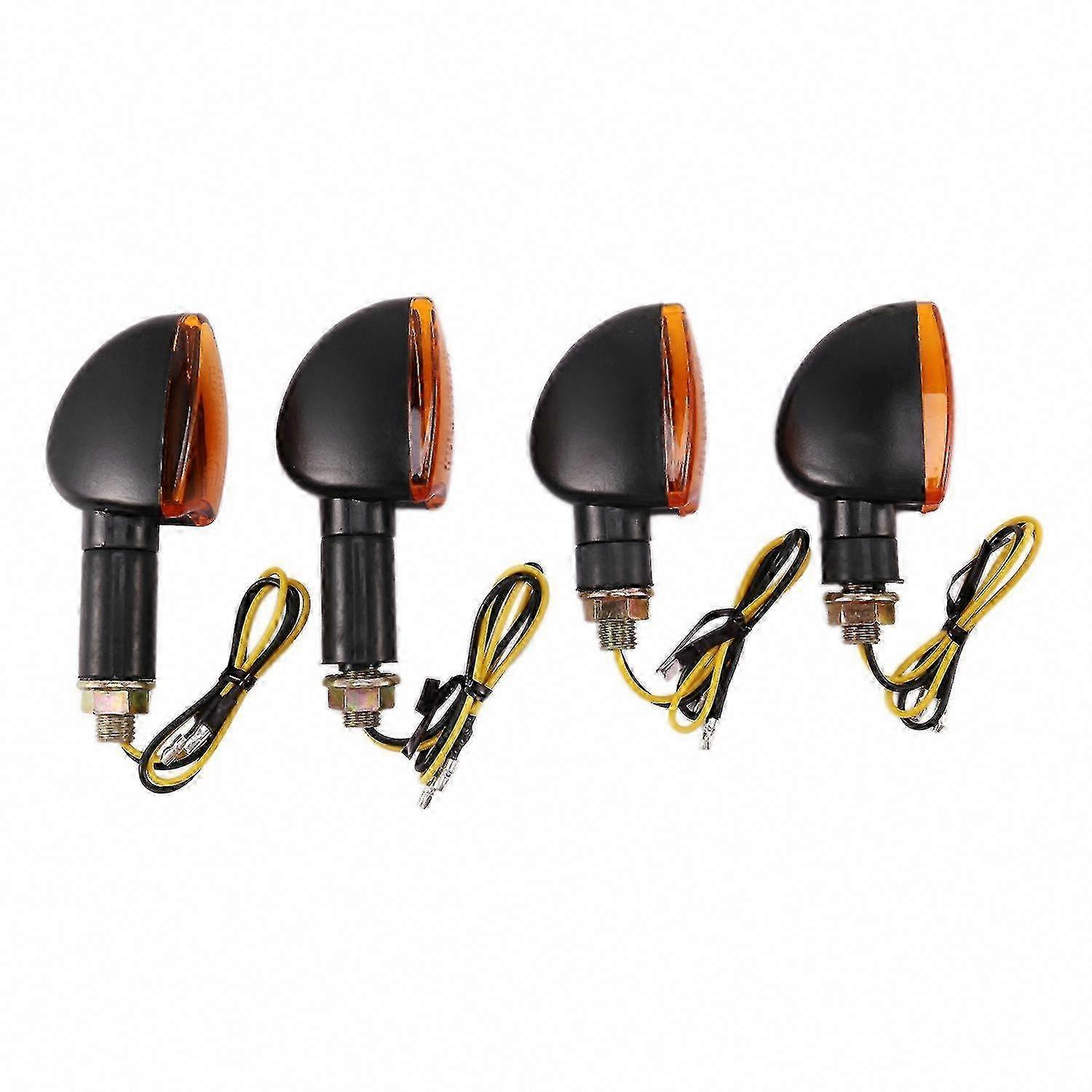 Universelle 12v Motorrad-blinker, Vordere Und Hintere Blinker, Halogen-blinkerlampe