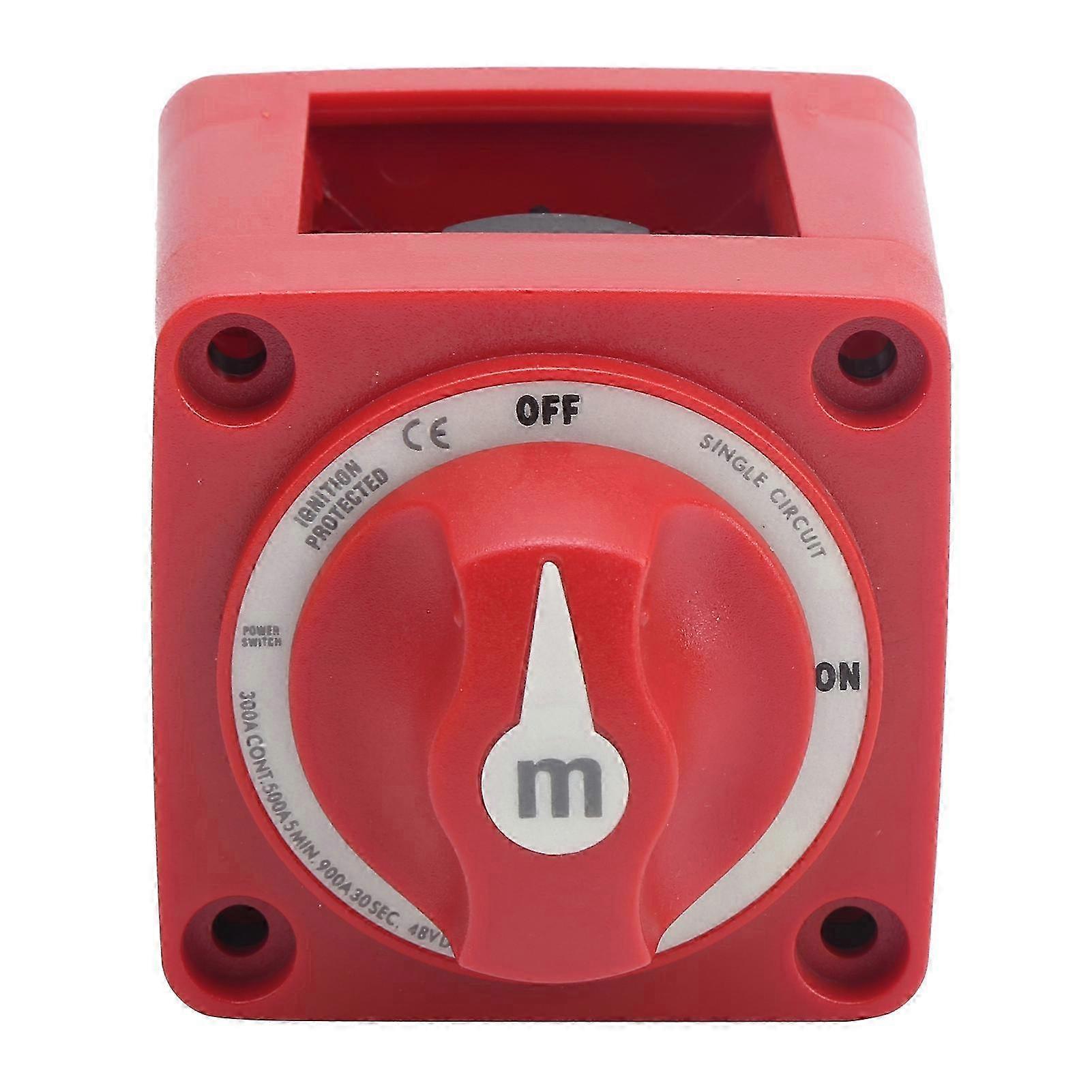 48v 300a M5 Marine-batterietrennschalter Für Boote, Yachten, Hochstrom-gleichstrom-stop/start-zubehör, Kompakter Leistungsschalter.